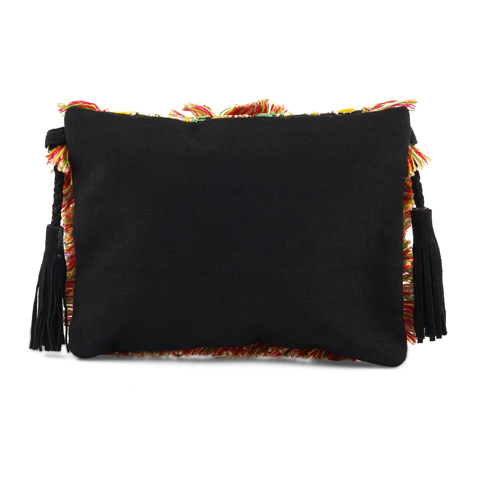 Flower Child Tassel Multicoloured Banjara Bag - Image 6