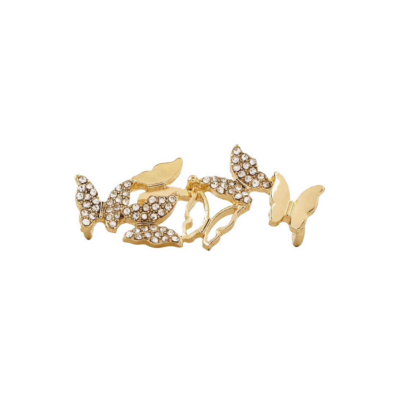Flutter Fantasy Gold Shoe Charm - Image 3