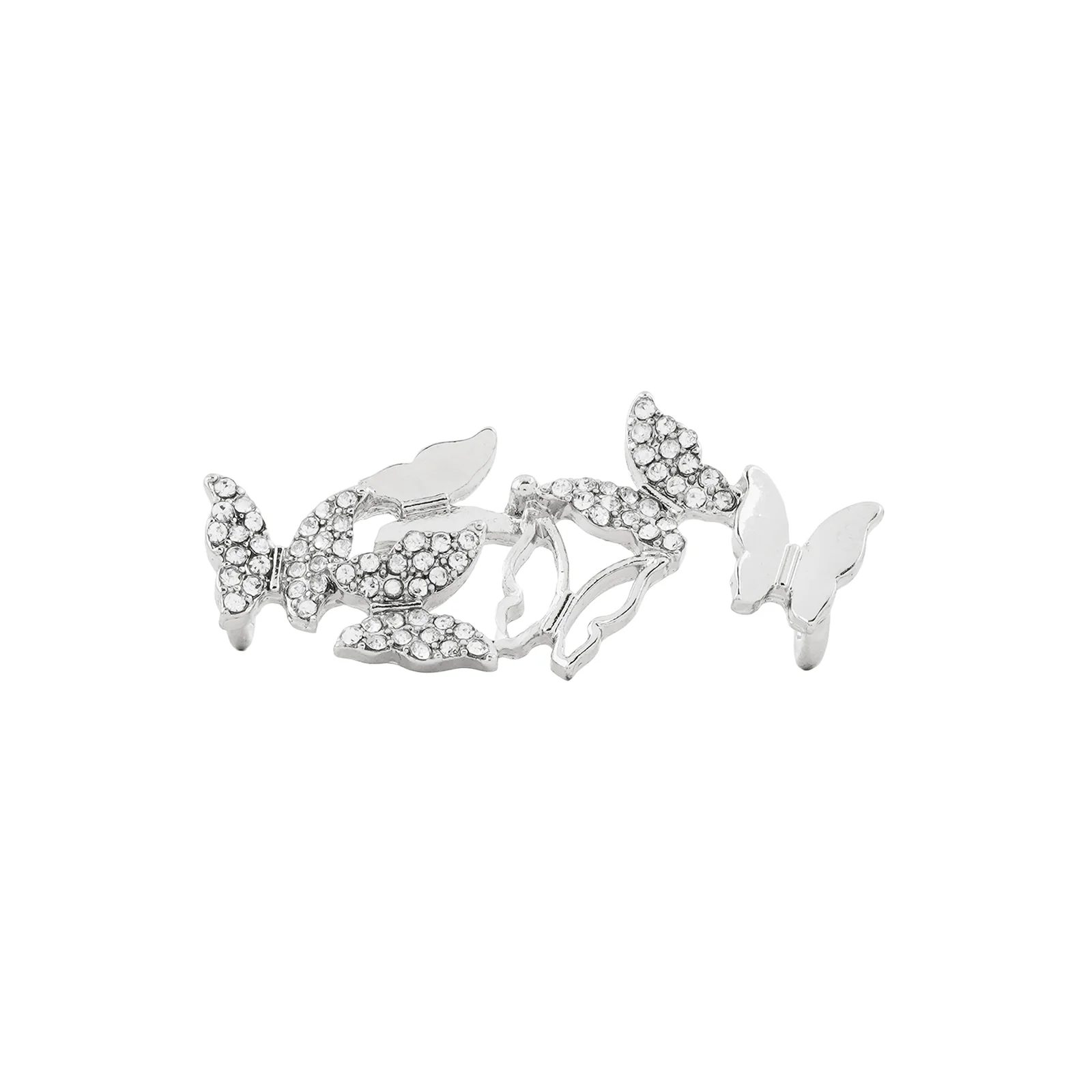 Flutter Fantasy Silver Shoe Charm - Image 3