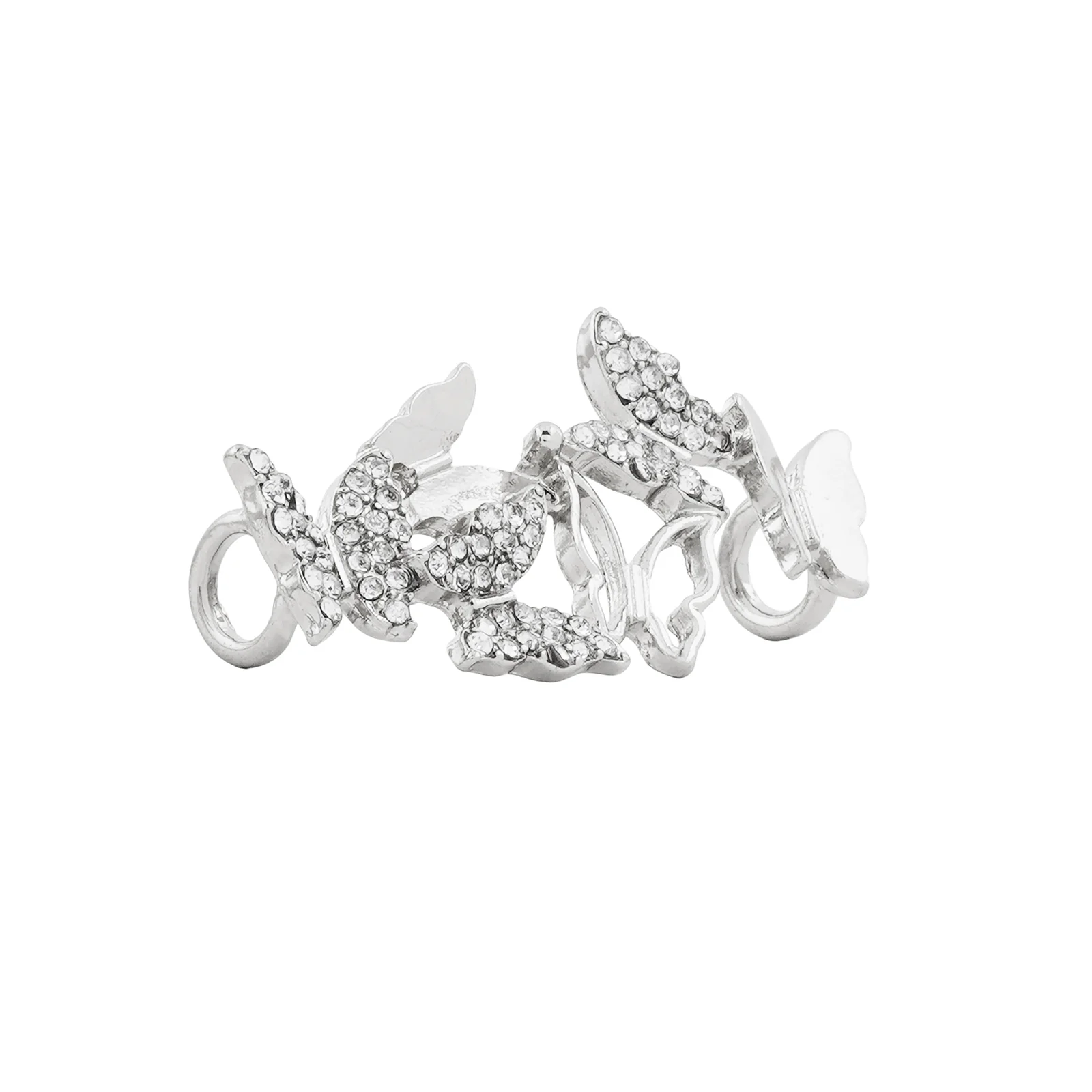Flutter Fantasy Silver Shoe Charm - Image 4