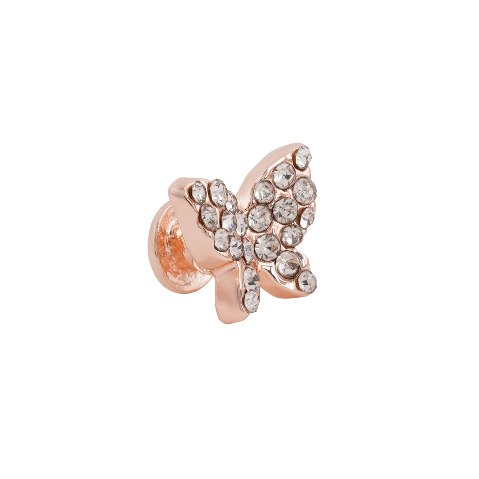 Flutterfly Rosegold Pin Watch Charm - Image 4