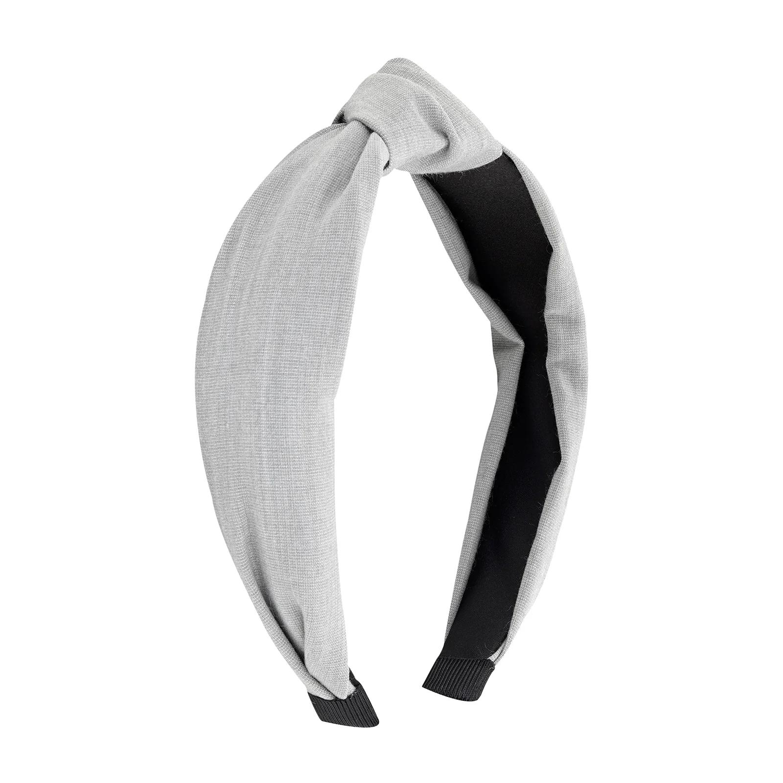 Flynn Cement Grey Turban Knot Hairband - Image 4