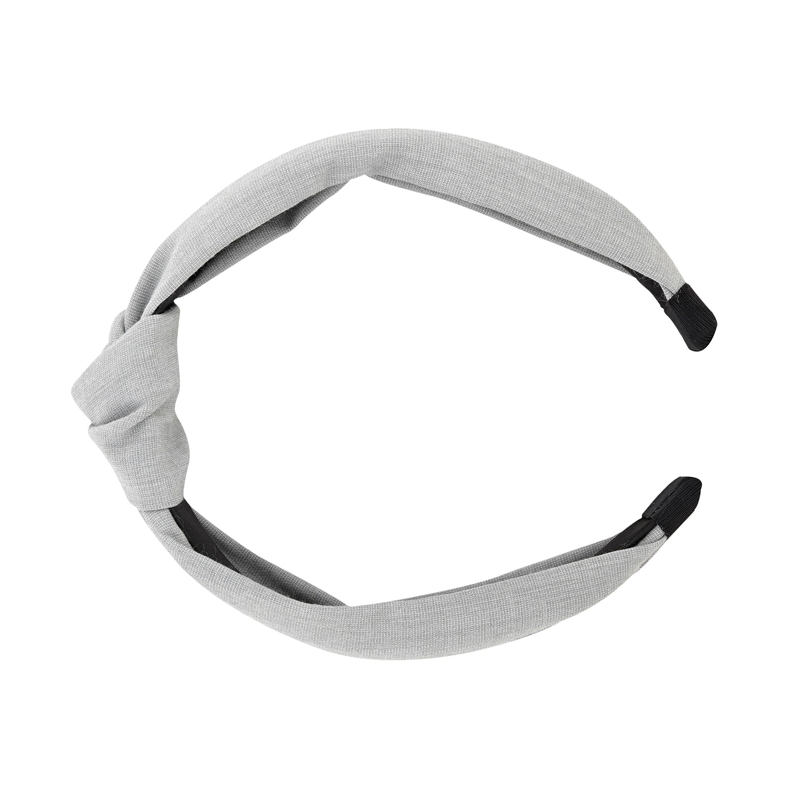 Flynn Cement Grey Turban Knot Hairband - Image 5