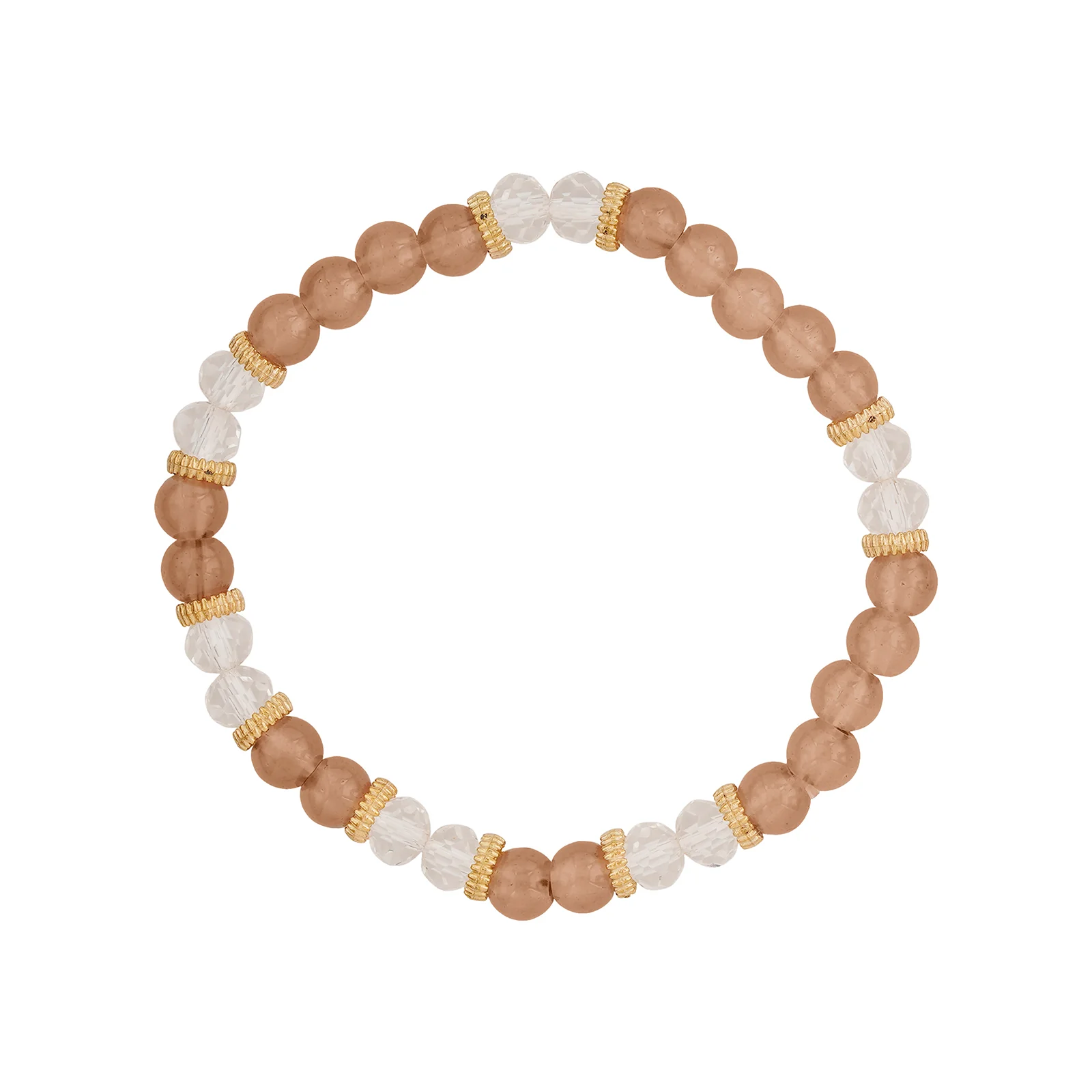 Folklore Brown Beaded Bracelet - Image 6