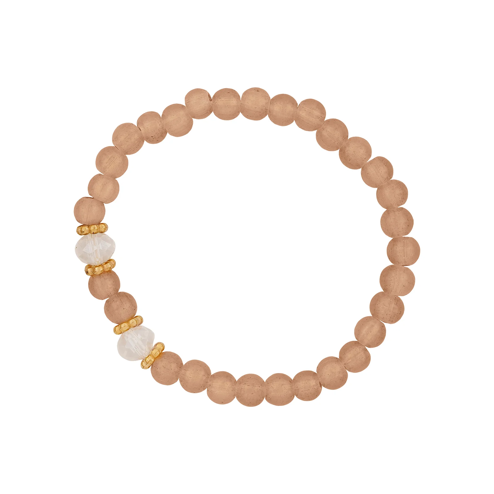 Folklore Brown Beaded Bracelet - Image 7