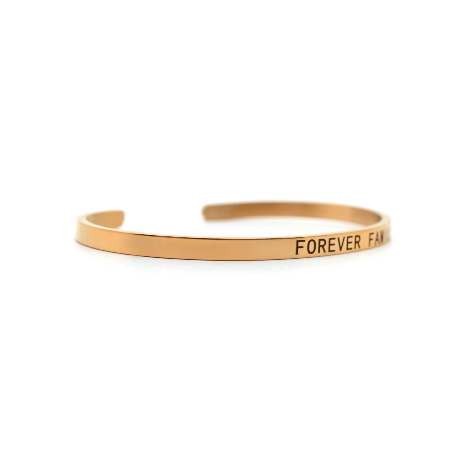 Forever Family Rose Gold Mantra Band - Image 3
