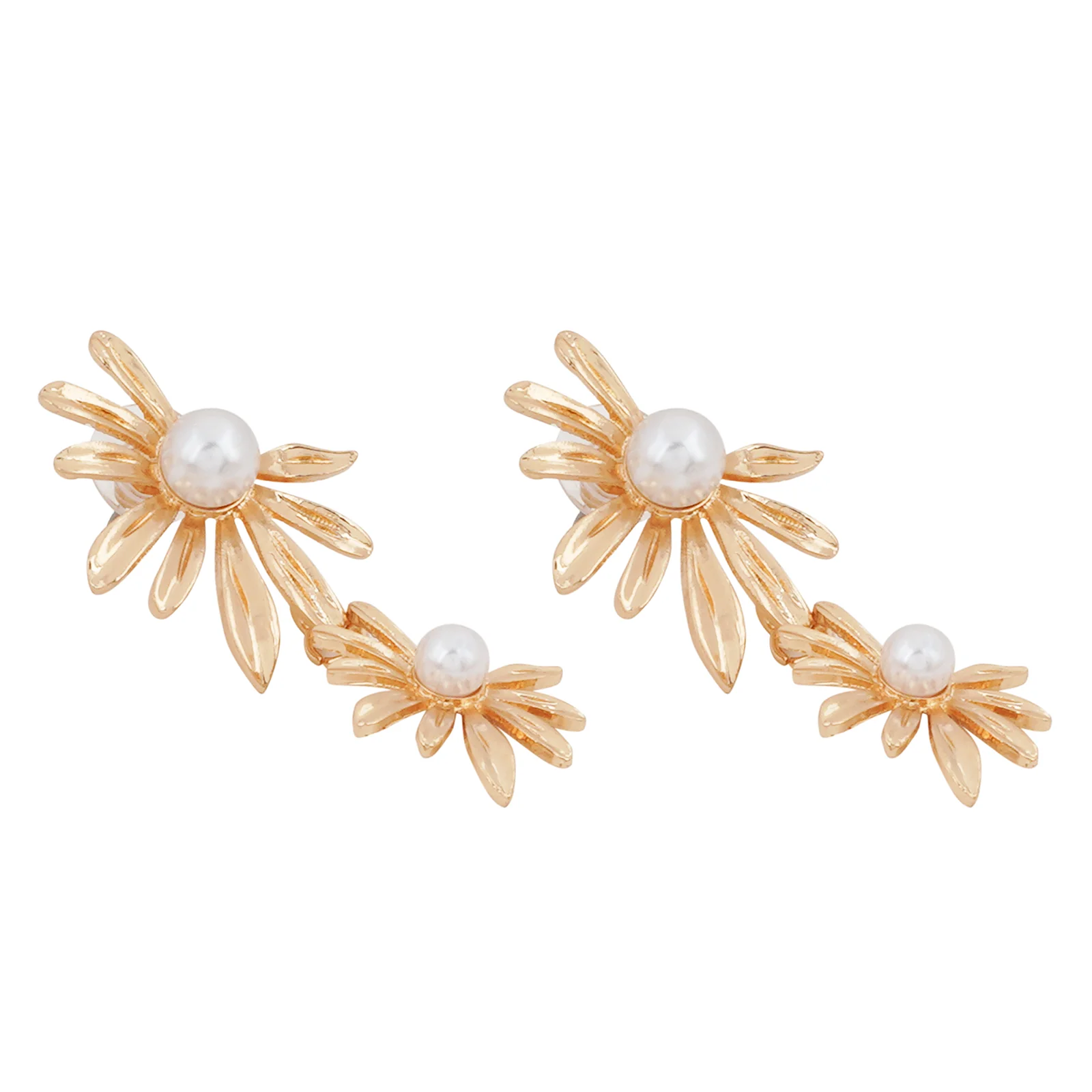 Forsythia Gold Earrings - Image 4