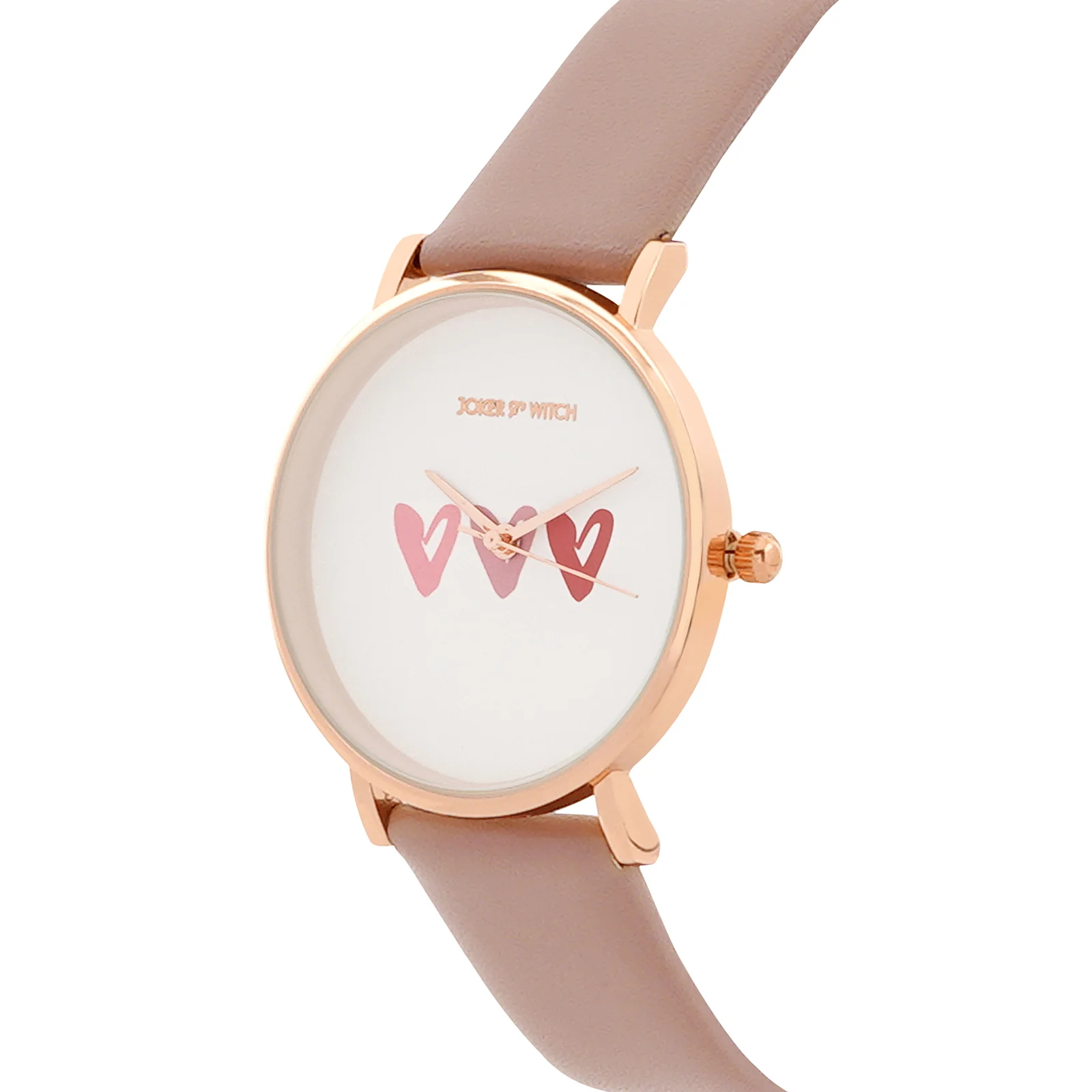 Printed Frolic White Medium Dial Mauve PU Strap Women's Watch - Image 4