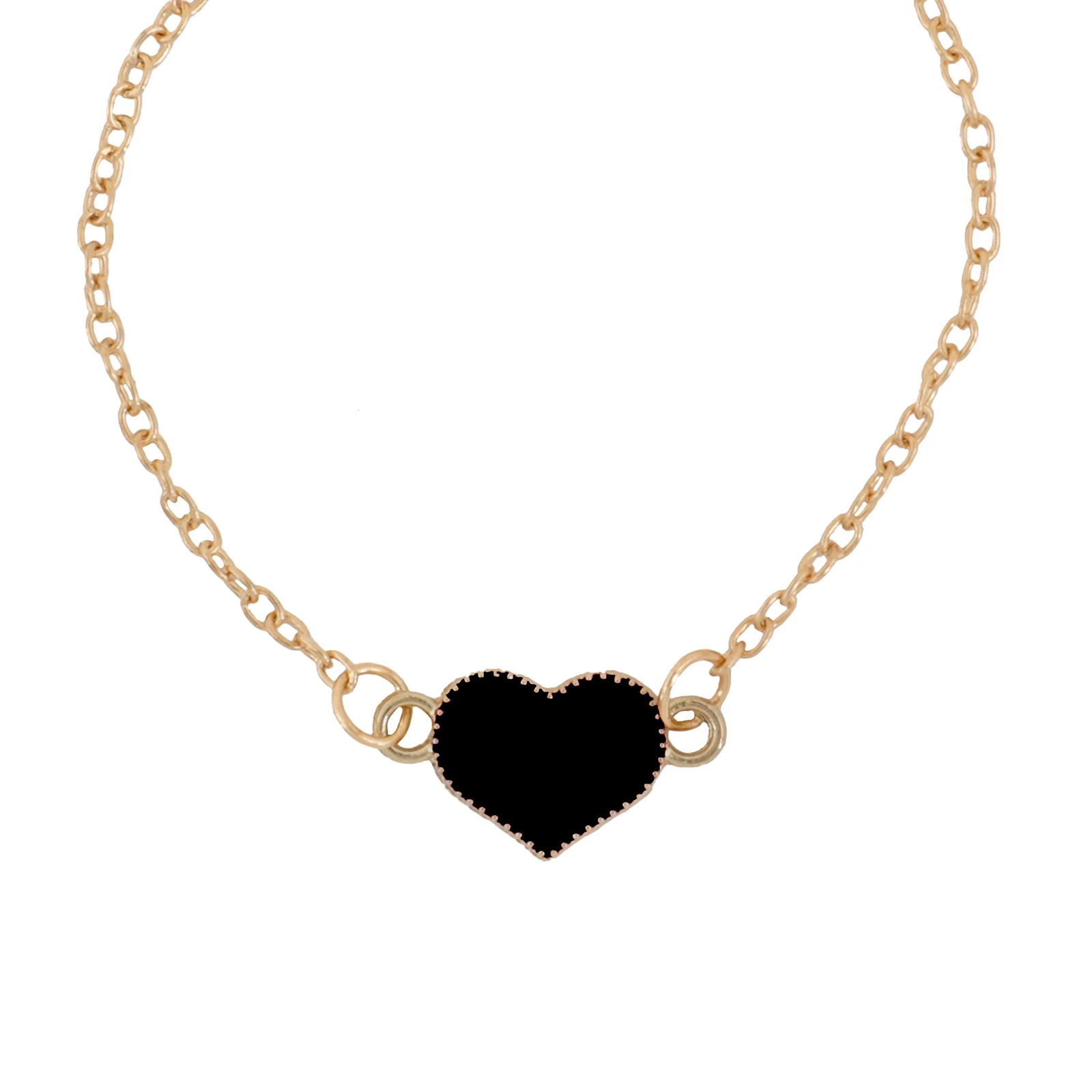 Bewitched Full Of Love Black Heart Bracelet - Image 4