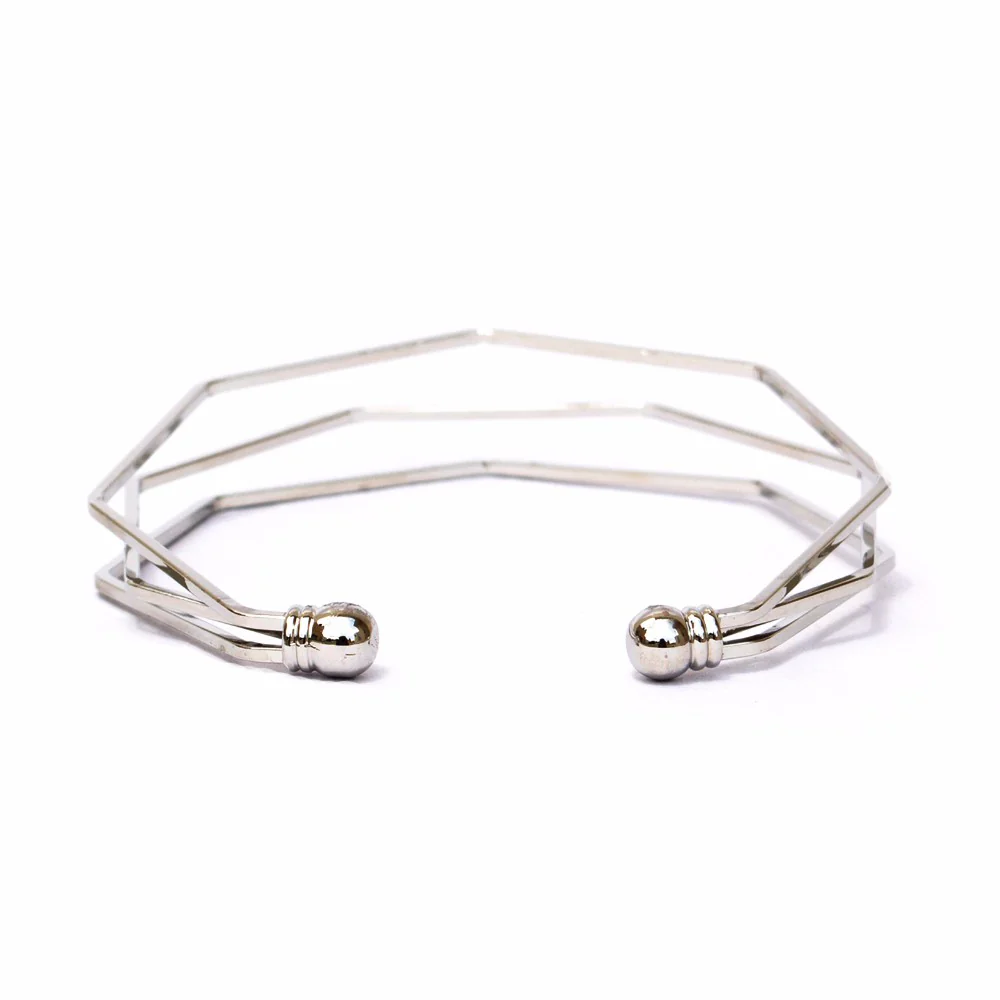 Futuristic White Bracelet Stack - Image 10