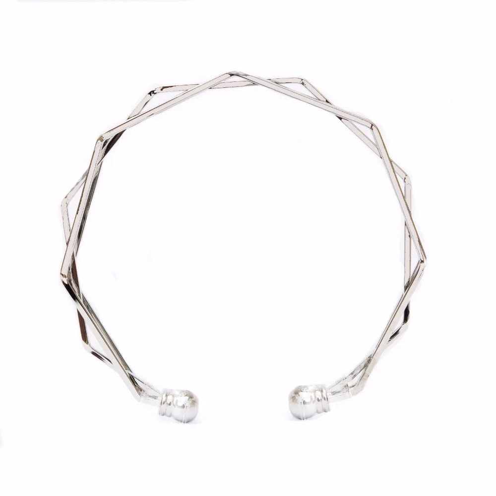 Futuristic White Bracelet Stack - Image 9