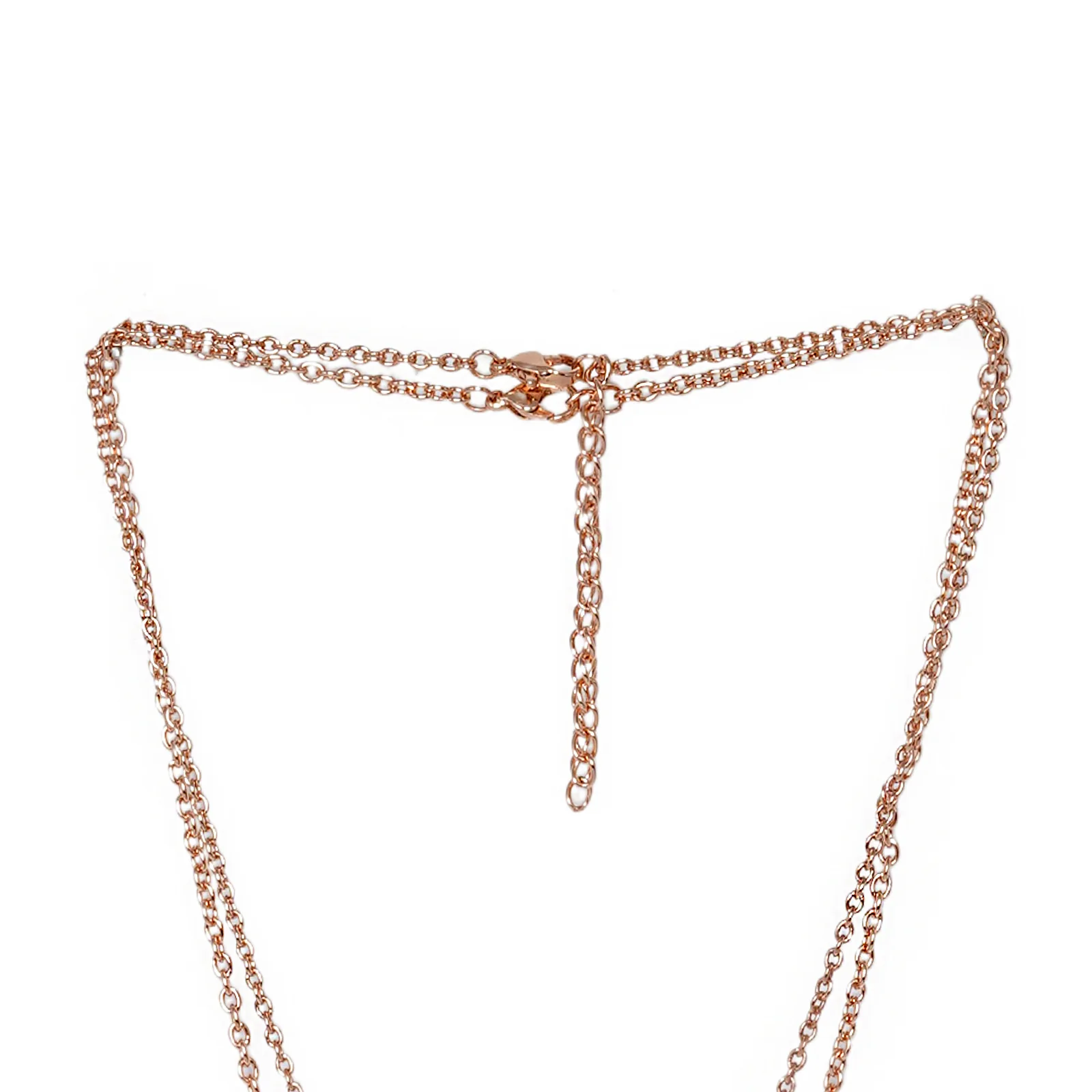 Gazing Evil Eye Layered Necklace - Image 5