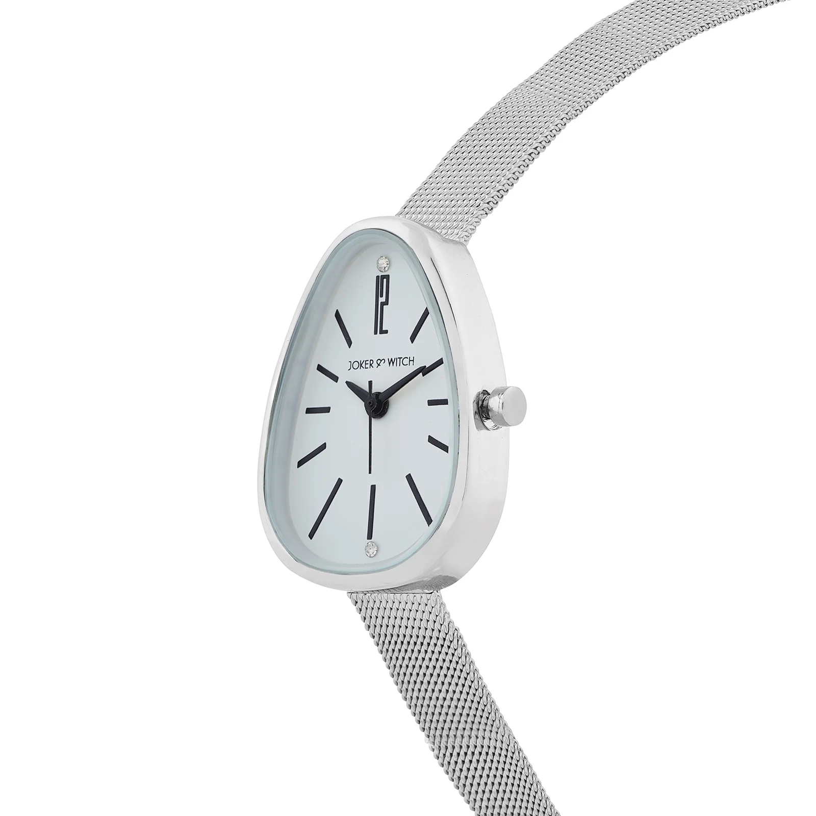 Maris Small Oval Dial Silver Mesh Strap Women's Watch - Image 4