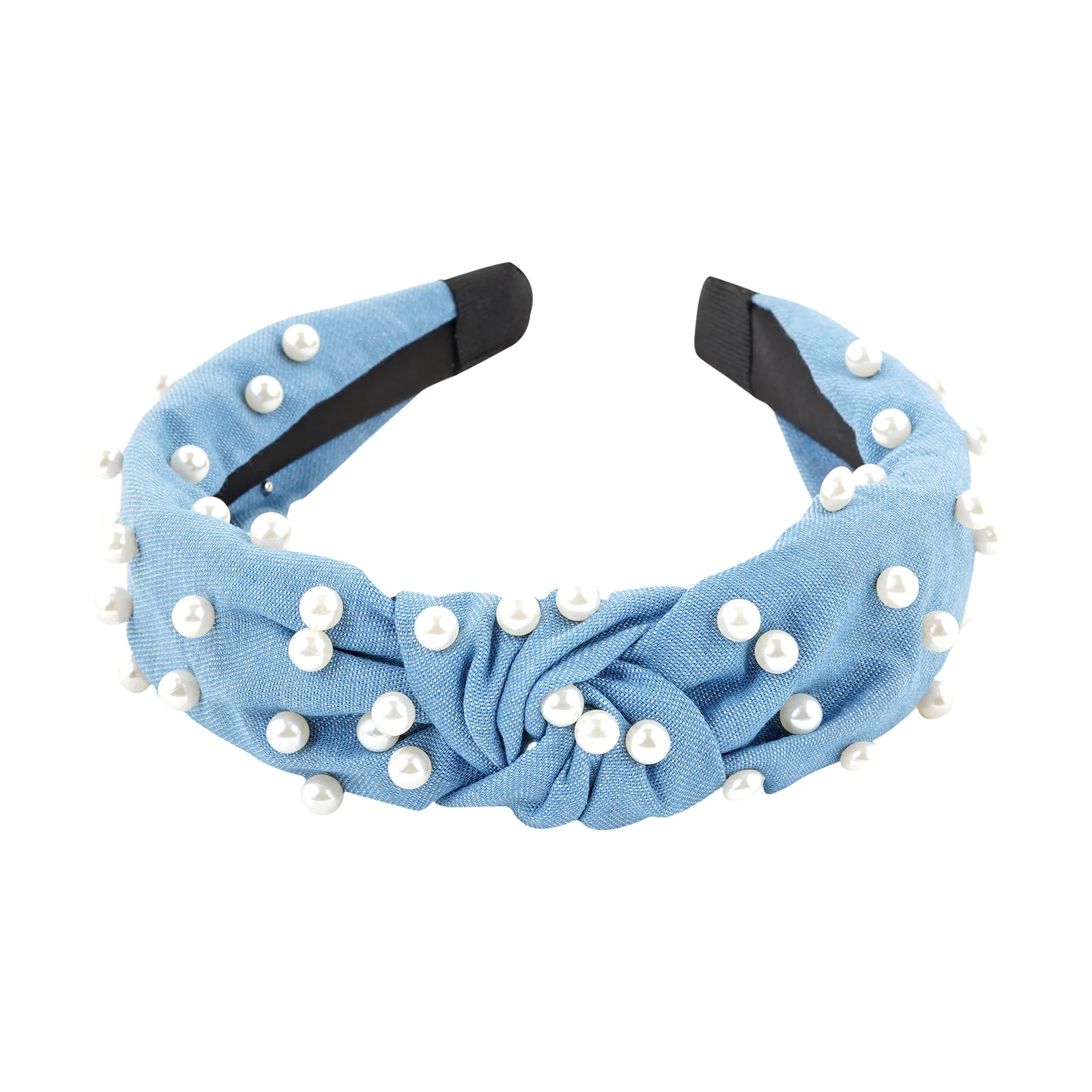 Gilly Pearl Blue Hairband - Image 3