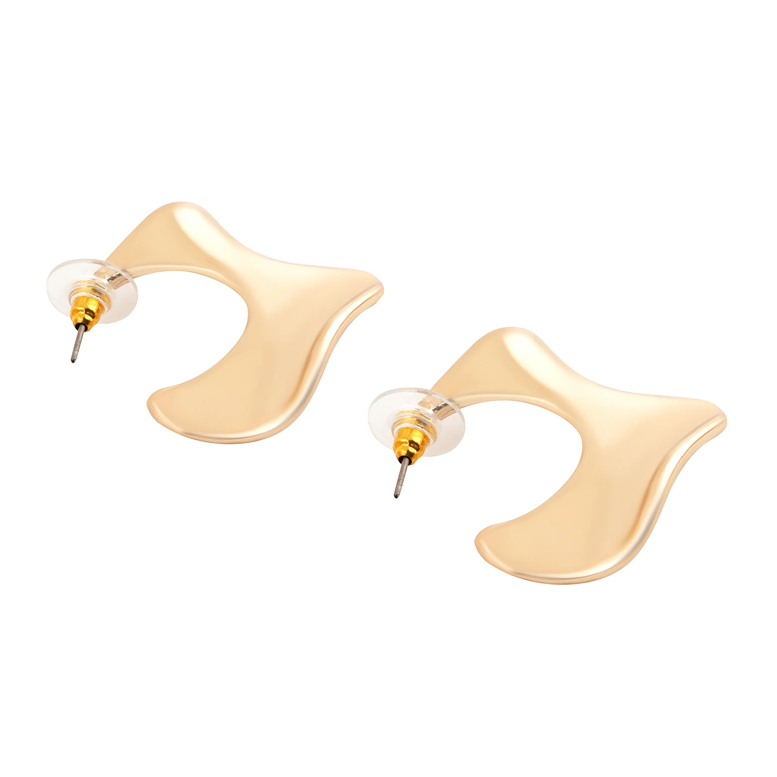 Gizelle Gold Hoop Earring - Image 4