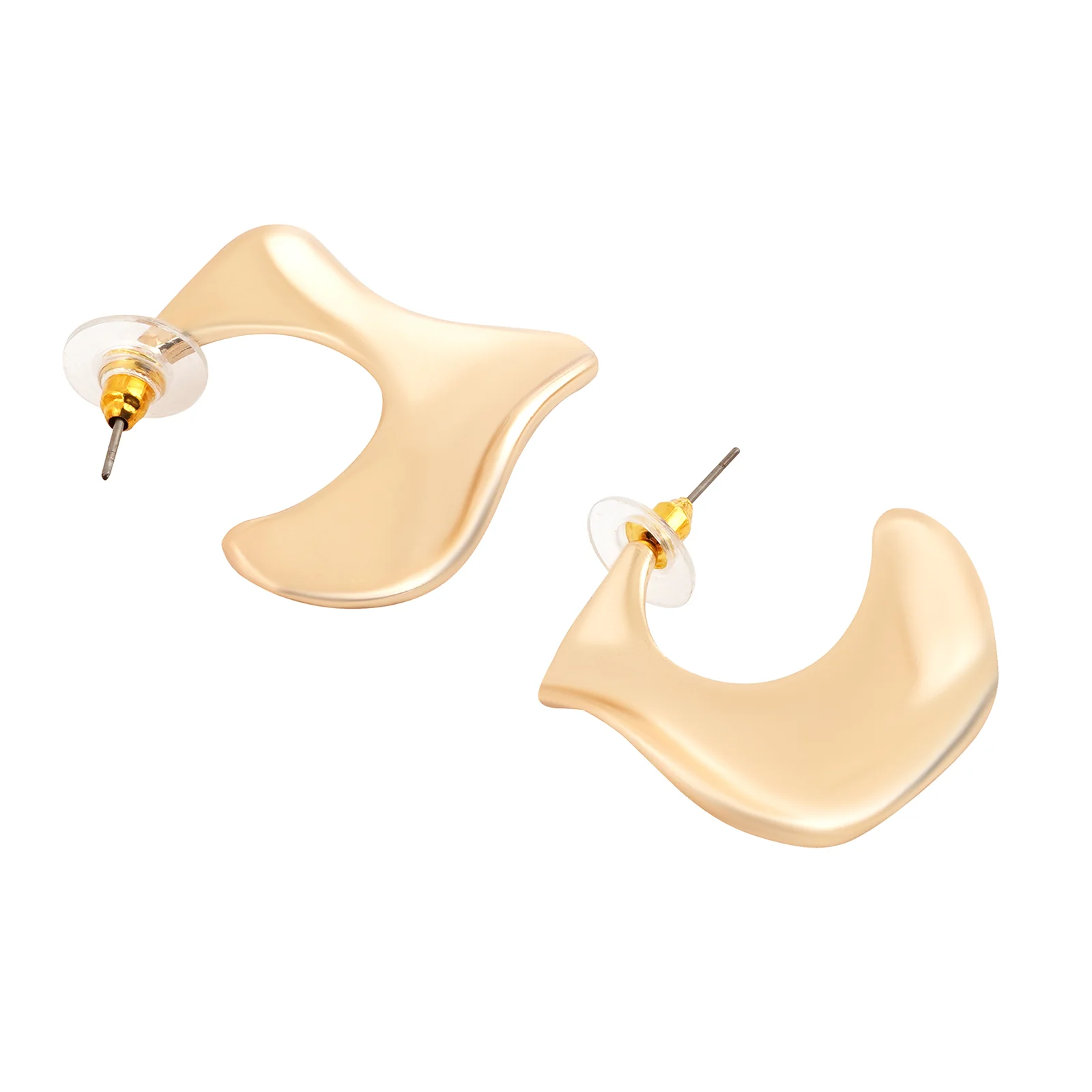 Gizelle Gold Hoop Earring - Image 5