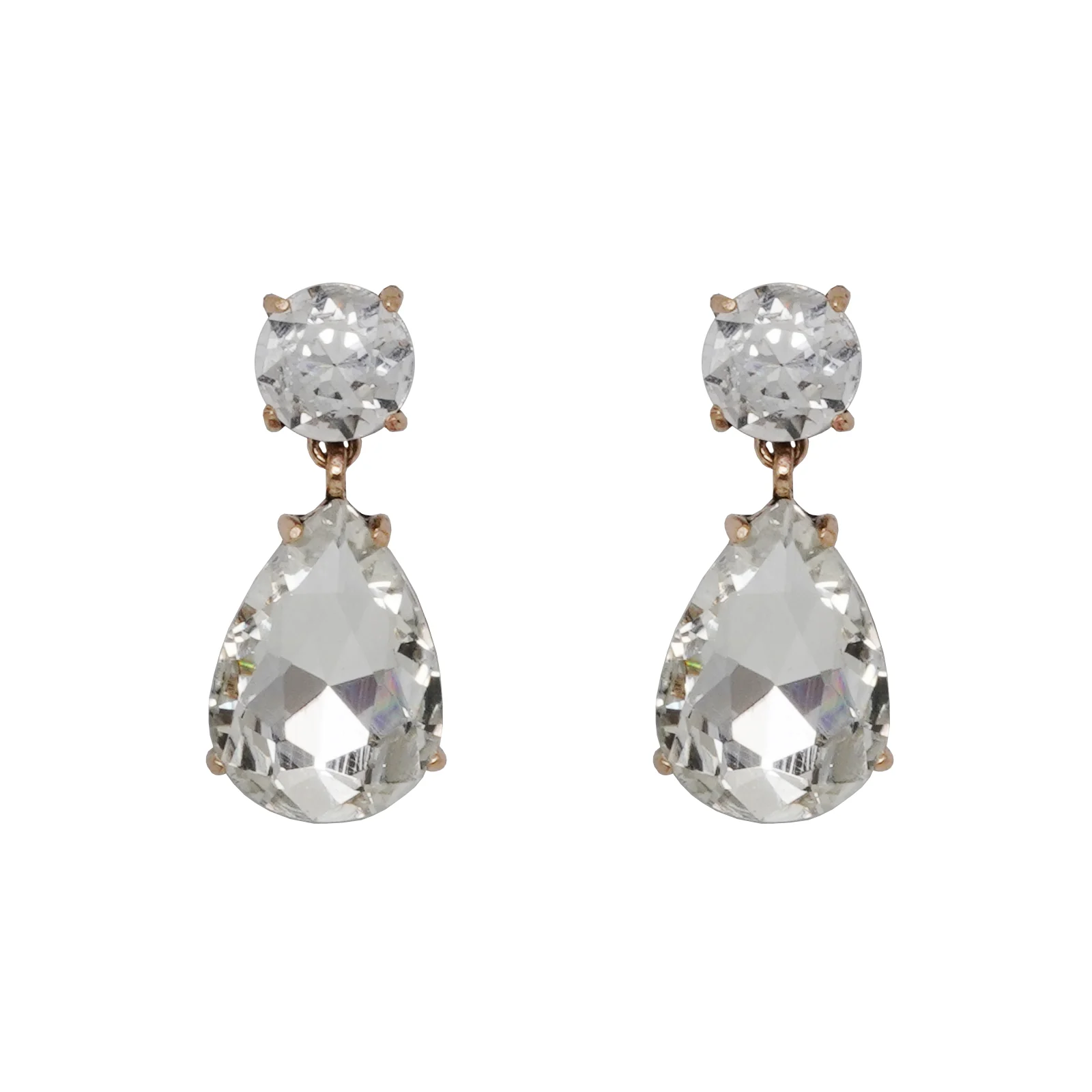 Glam Up Crystal Drop Earrings - Image 3