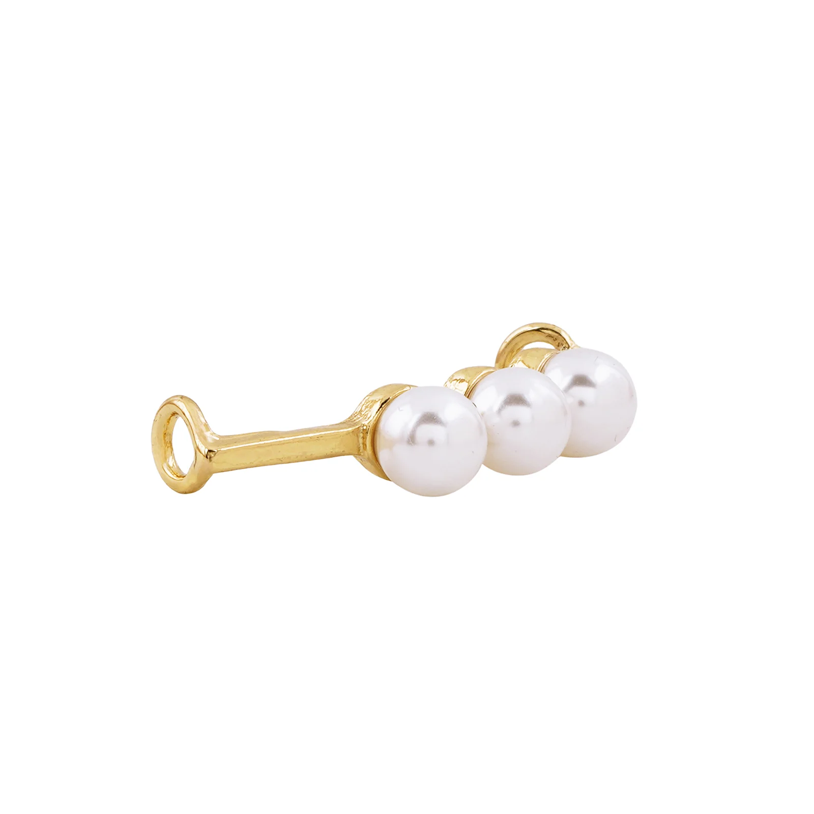 Glimmering Pearl Shoe Charm - Image 4