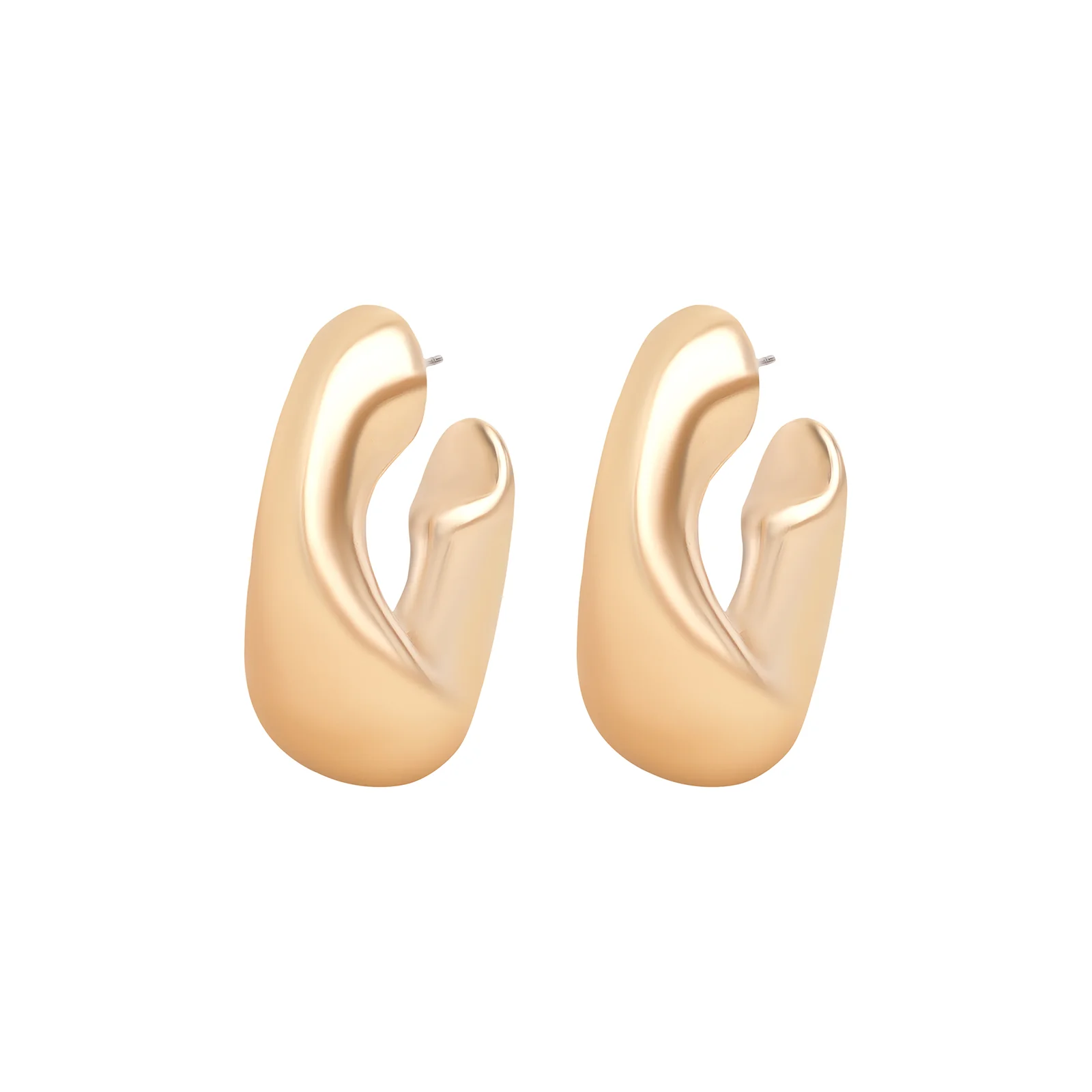 Vasiliki Gold Earrings - Image 3