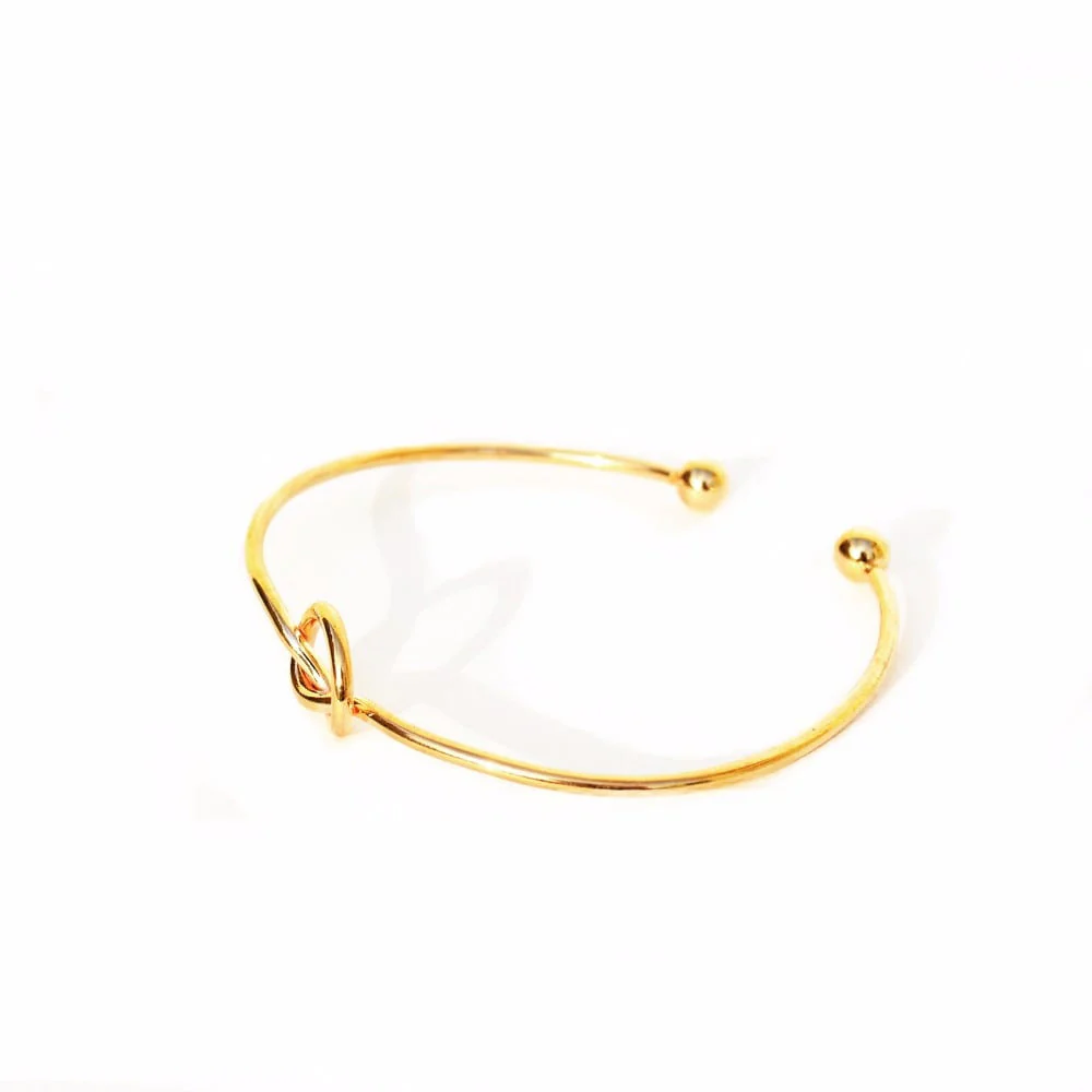 Gold Knot Bracelet - Image 3