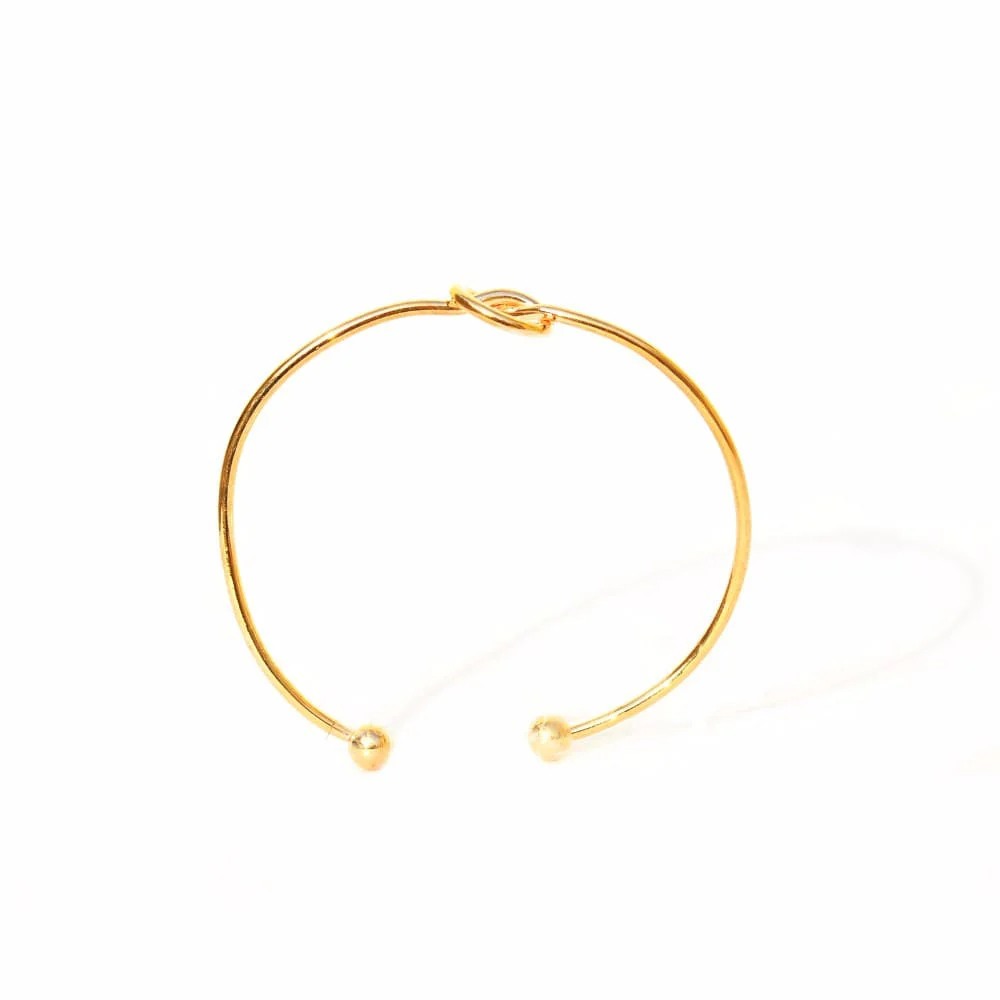 Gold Knot Bracelet - Image 5