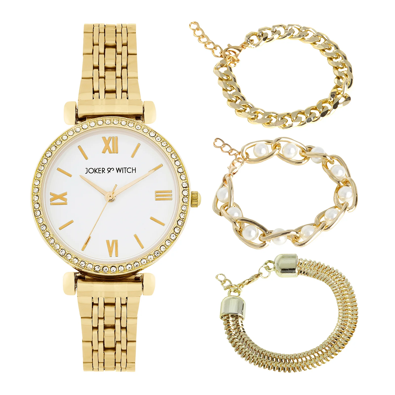 Gold Rush Watch Bracelet Stack - Image 2