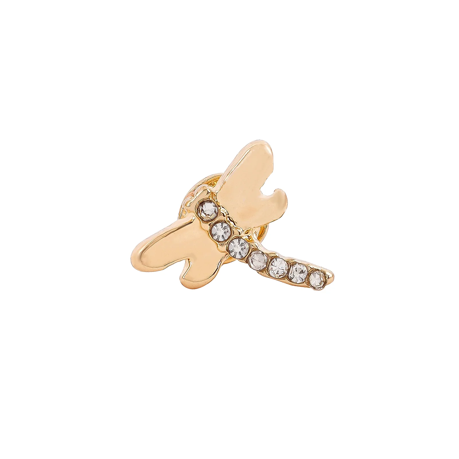 Golden Dragonfly Pin Watch Charm - Image 3