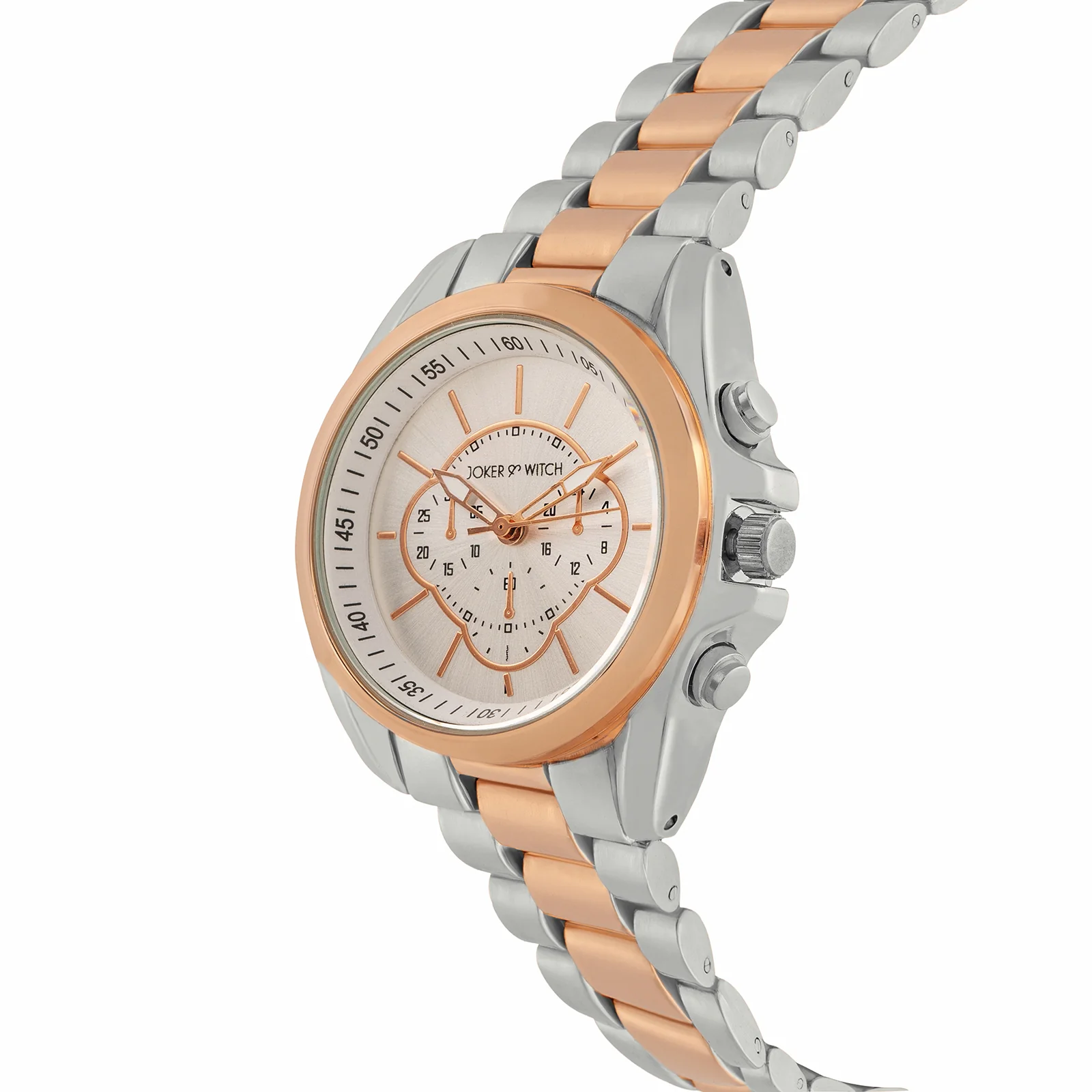 Golden Link Watch Bracelet Stack - Image 4