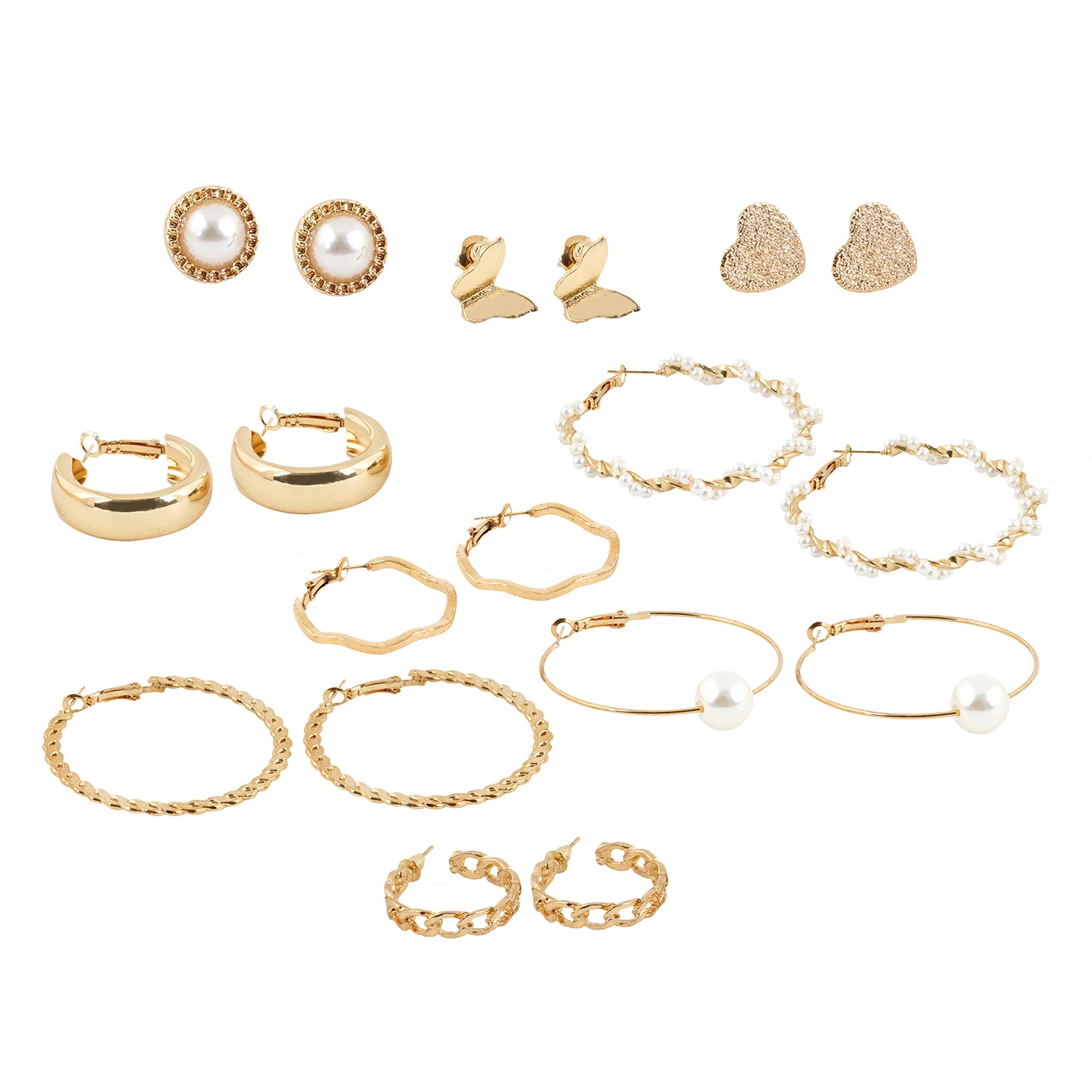 Goldy-Locks Earring Set - Image 5