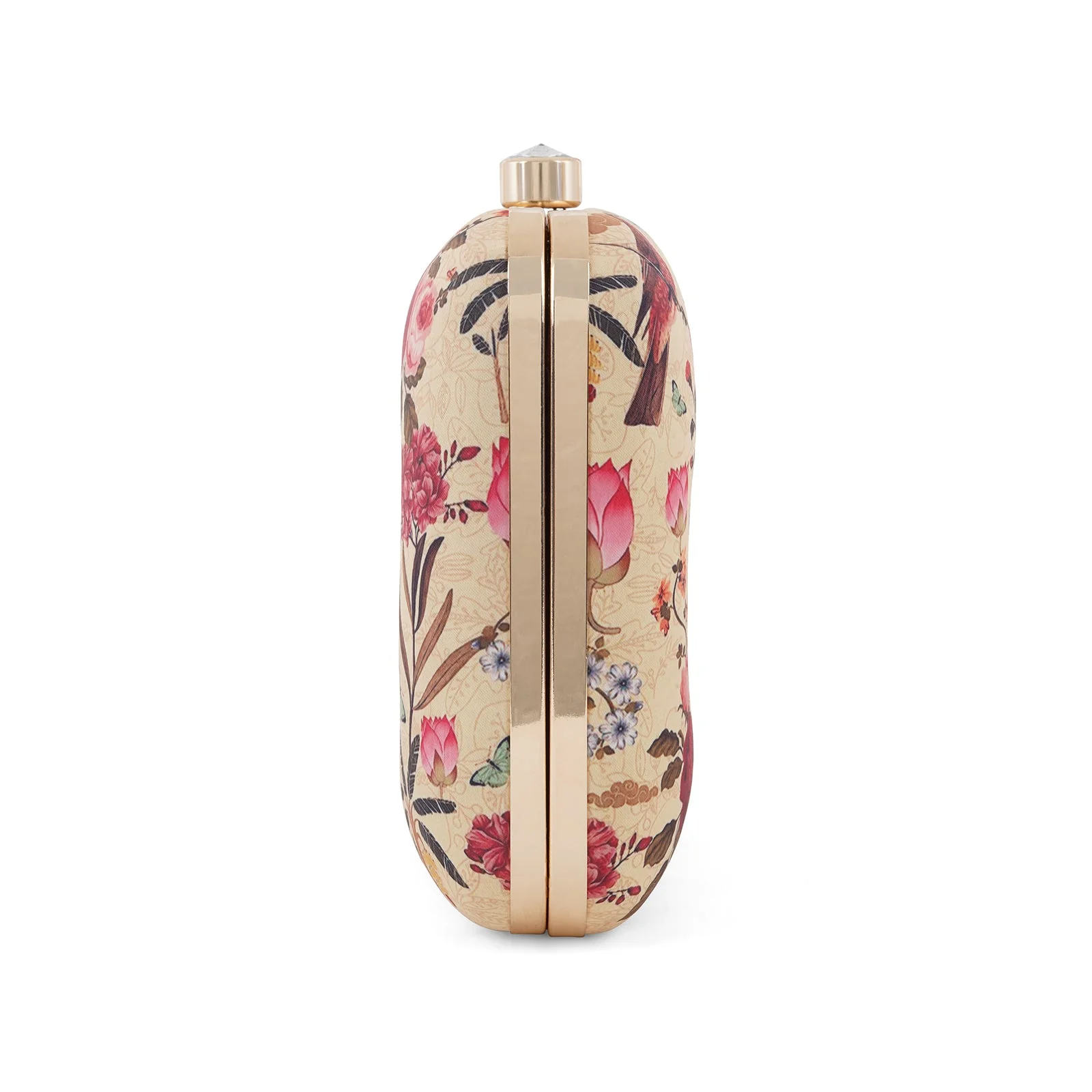Grandma's Garden Cream Printed Clutch - Image 6