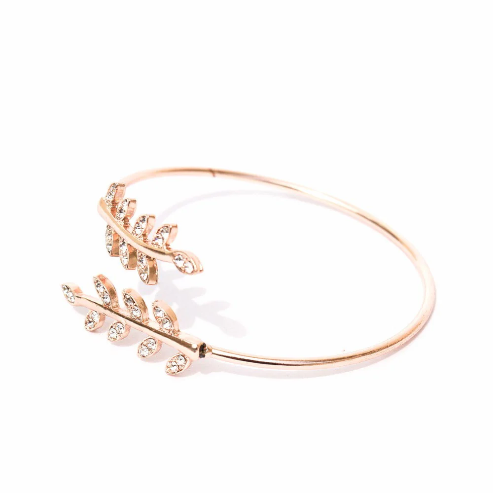 Grecian Leaves Rosegold Bracelet - Image 2