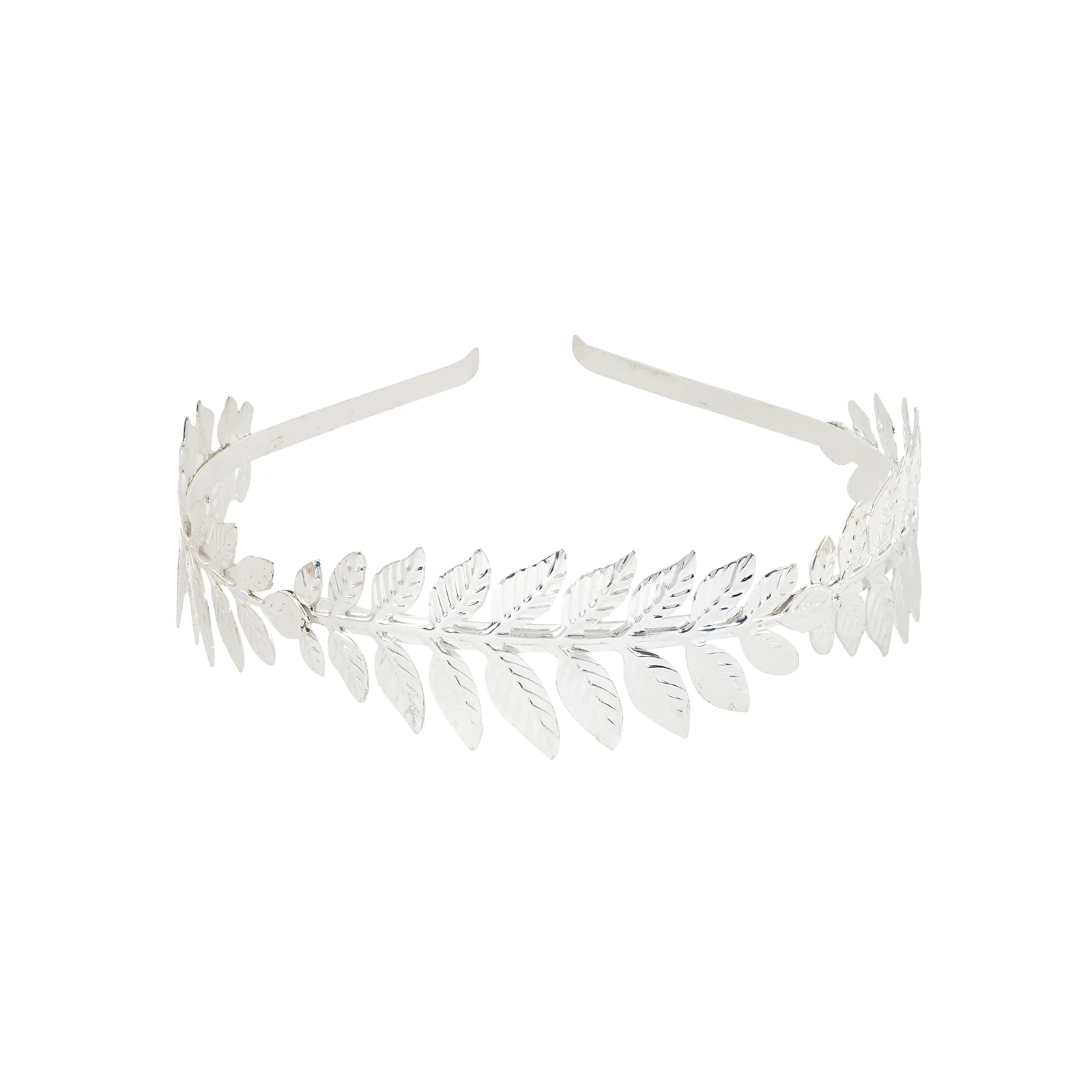 Greece Fern Silver Hair Band - Image 3