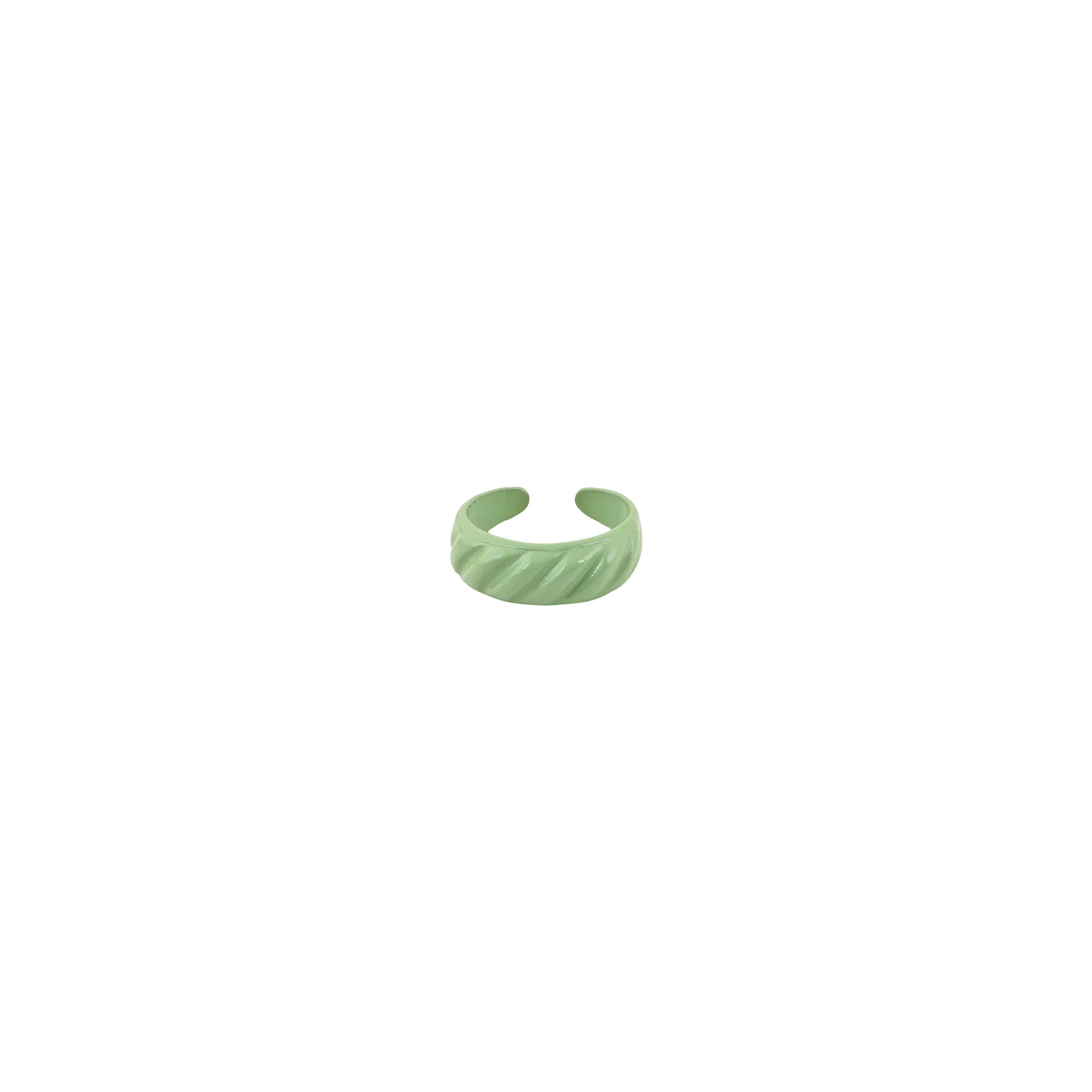 Green Truffle Croissant Ring - Image 3