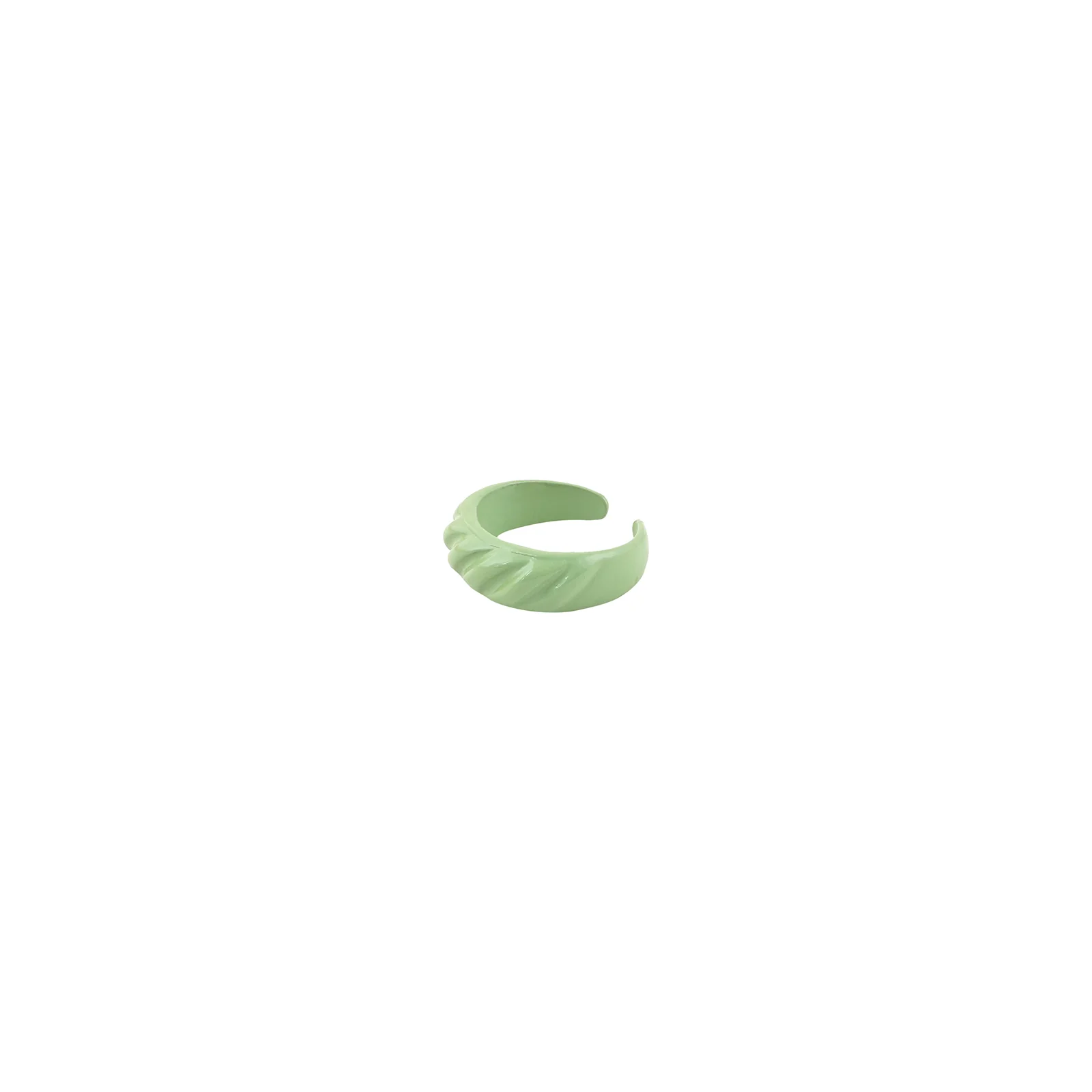 Green Truffle Croissant Ring - Image 4