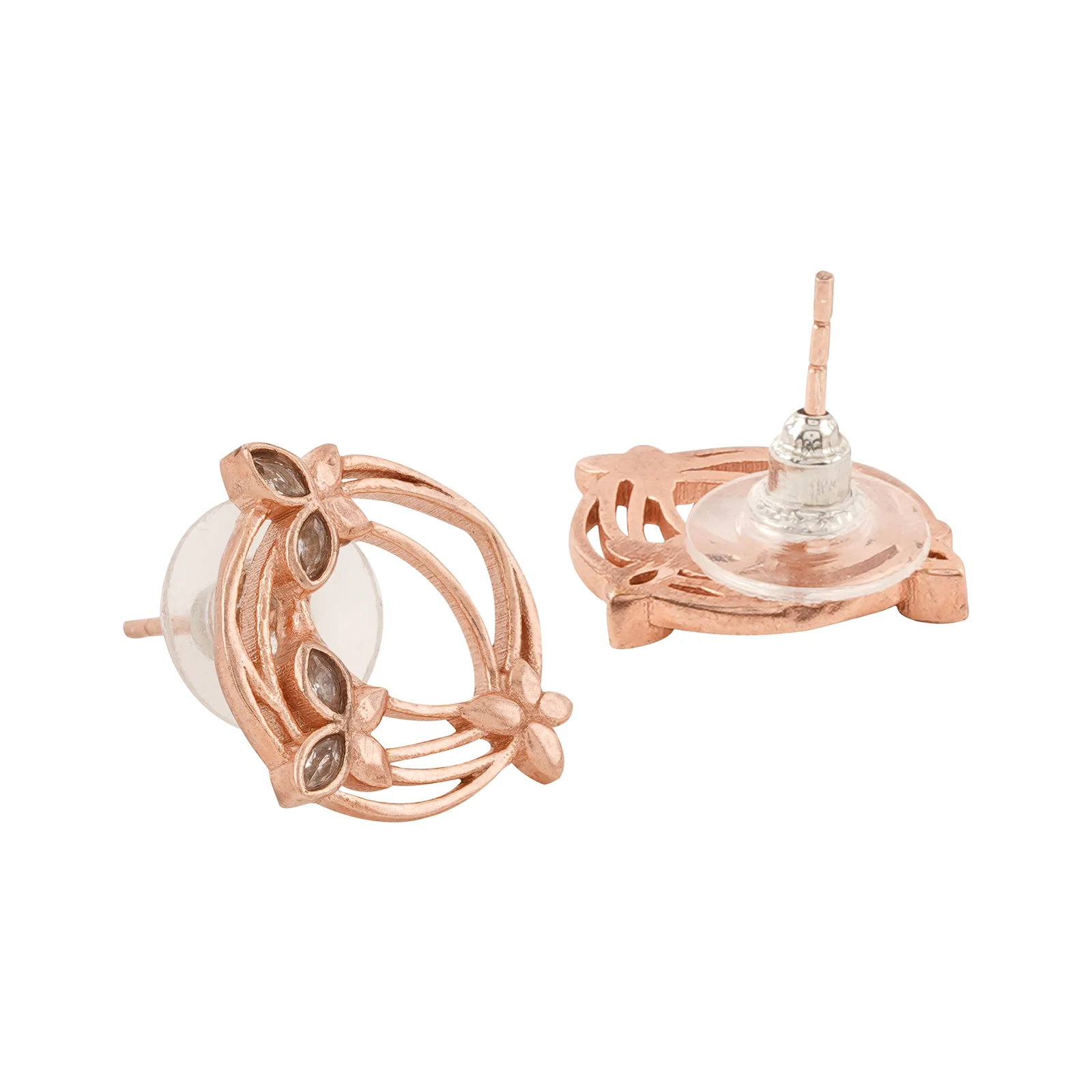 Greta Rosegold Earring - Image 6