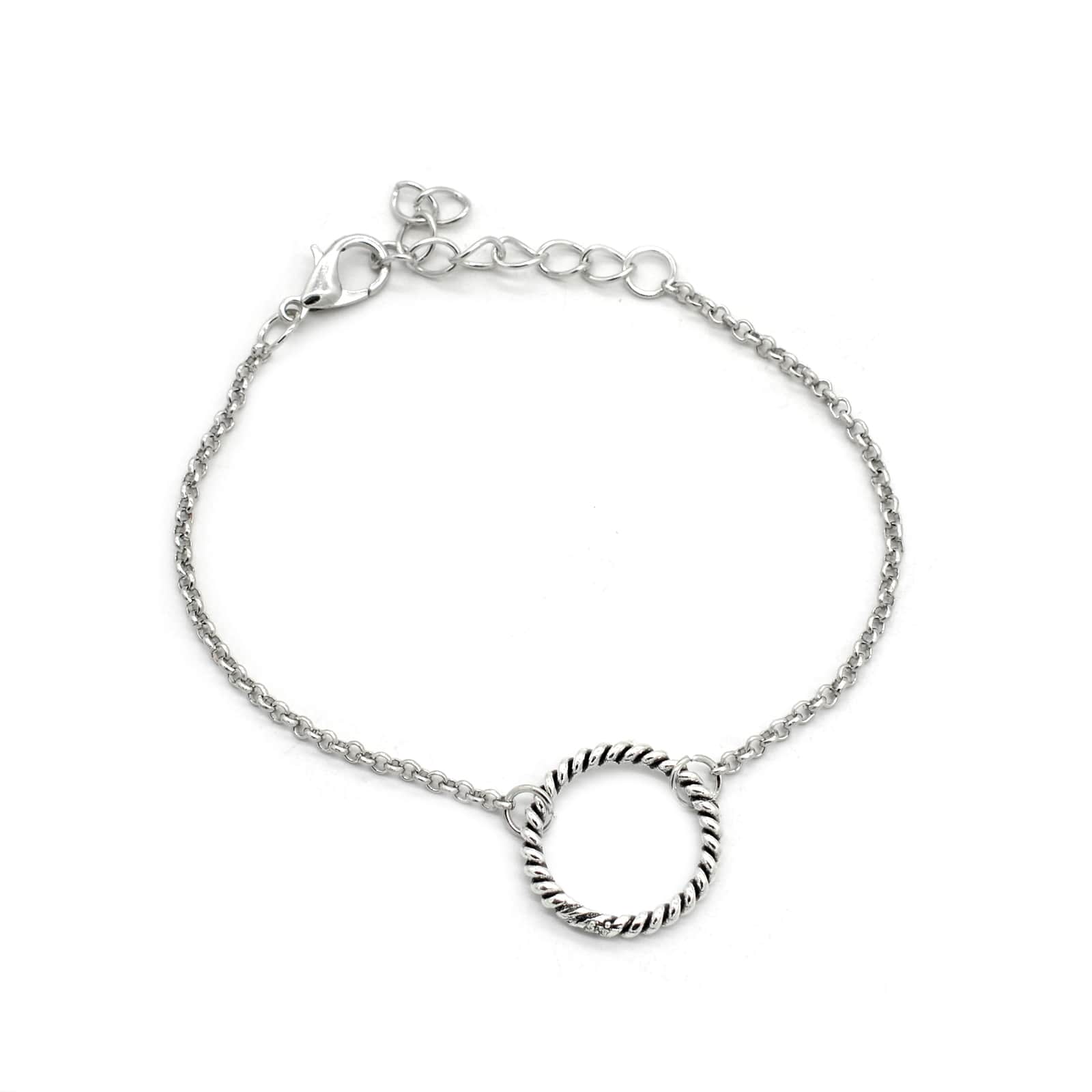 Hamsa Set Of 6 Silver Bracelets - Image 7