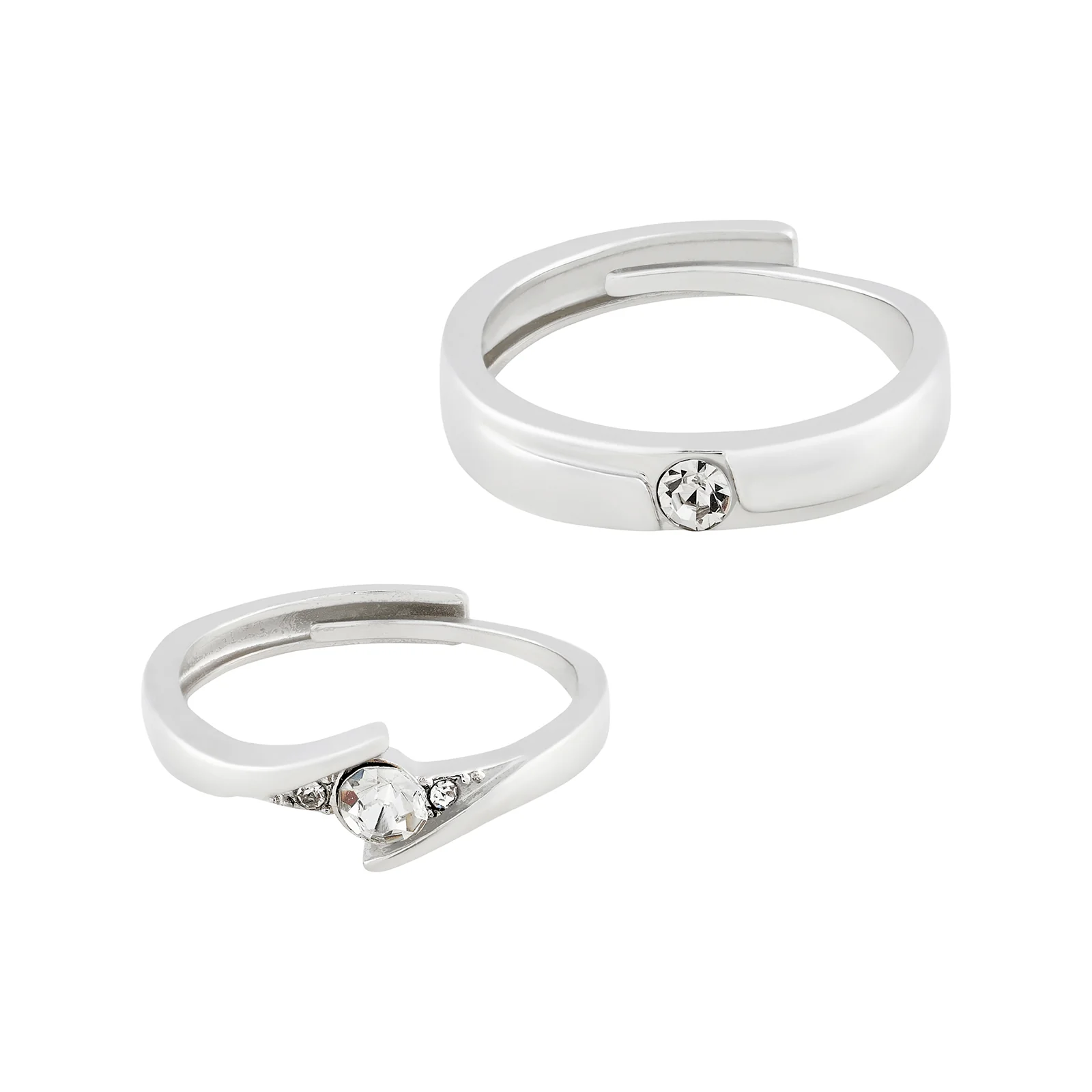 Han & Leia Diamond Couple Rings - Image 3