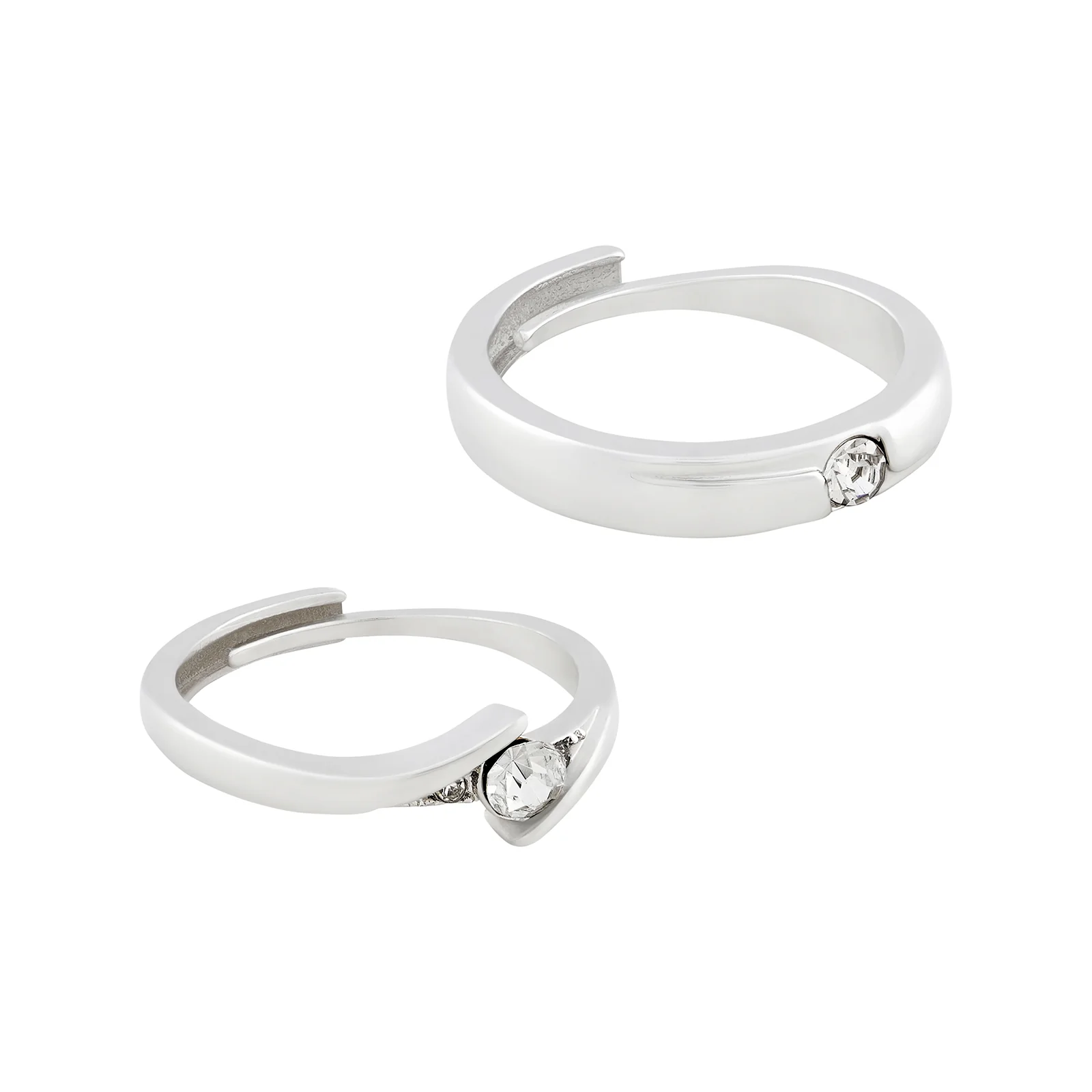 Han & Leia Diamond Couple Rings - Image 4