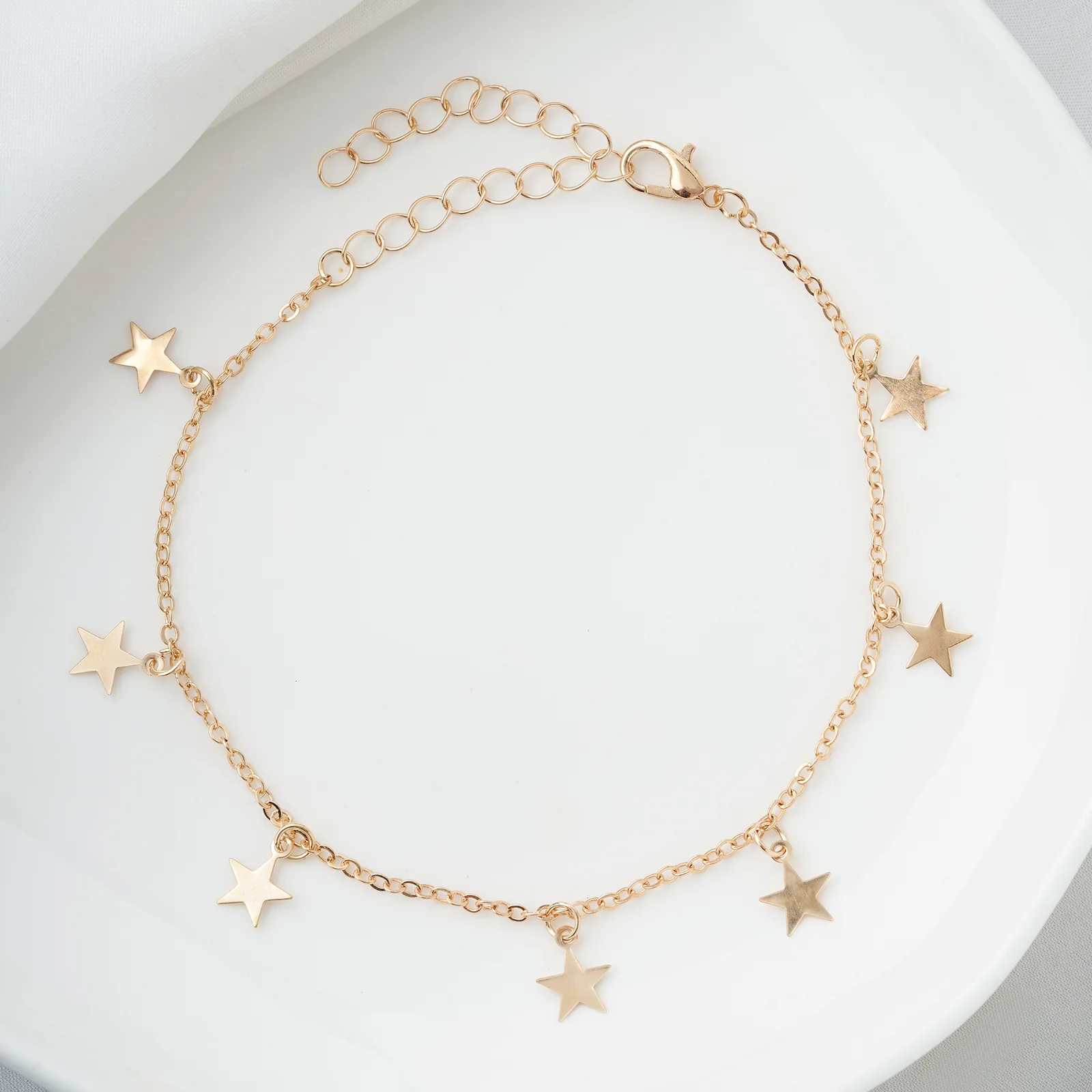 Stargaze Gold Star Anklet - Image 2
