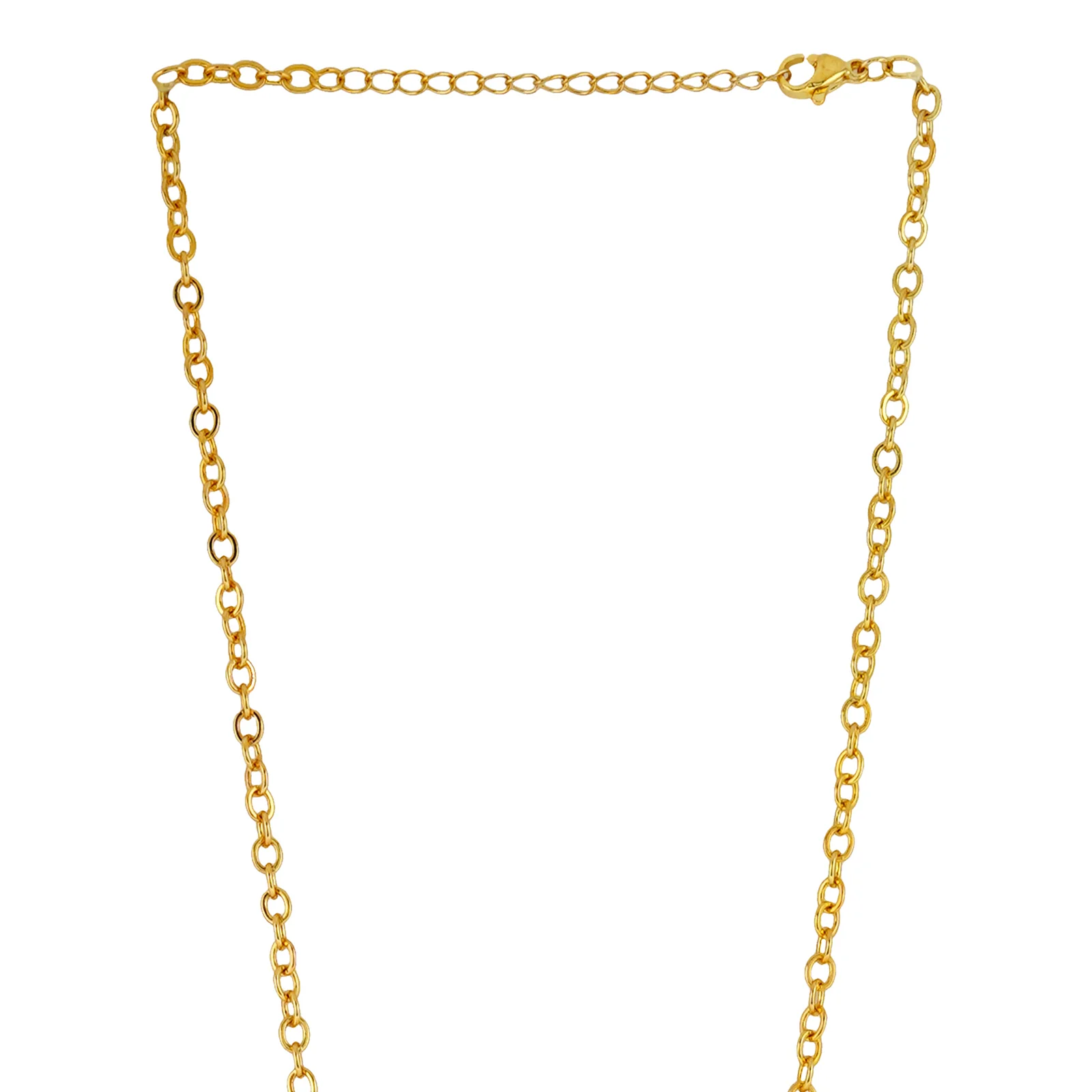 Hazey Gold Heart Necklace - Image 6