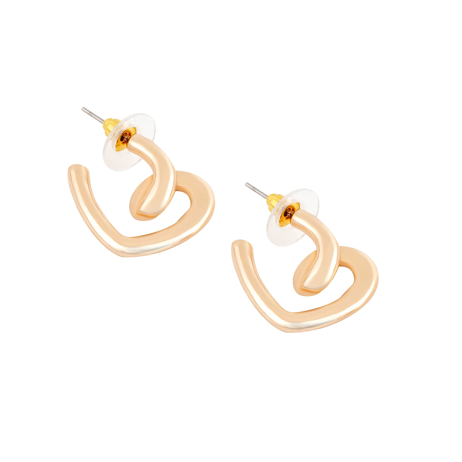 Hearties Gold Hoops - Image 4