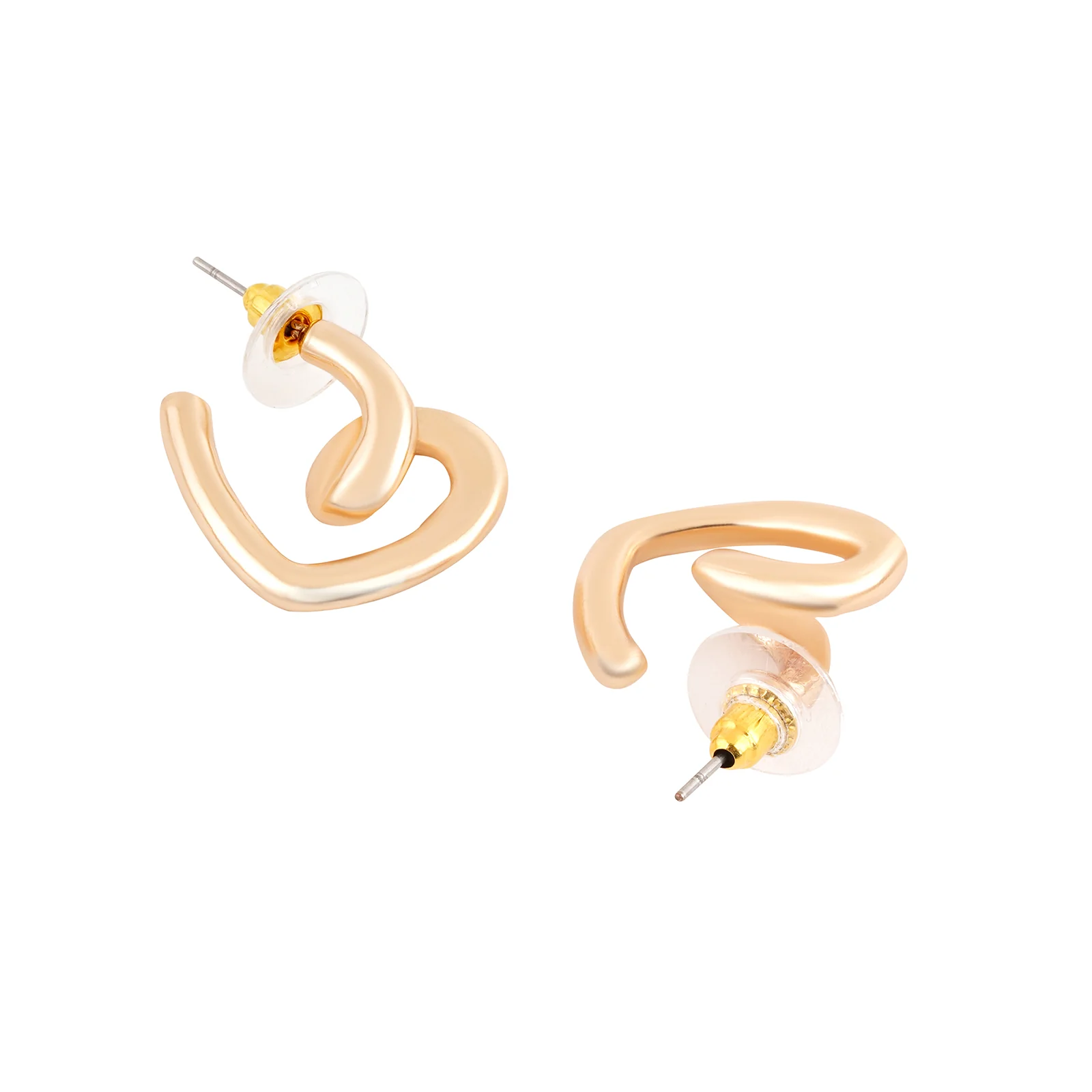 Hearties Gold Hoops - Image 5