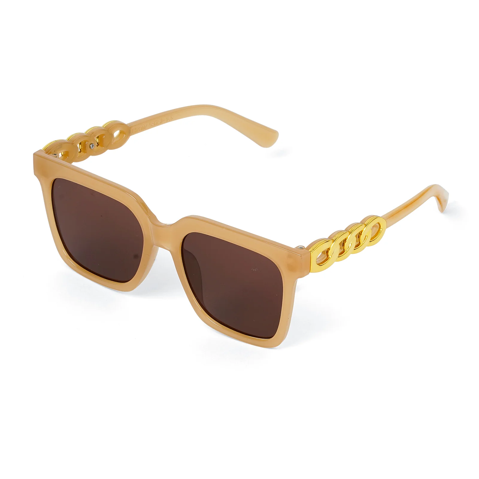 Henessy Brown Oversized Wayfarer - Image 4