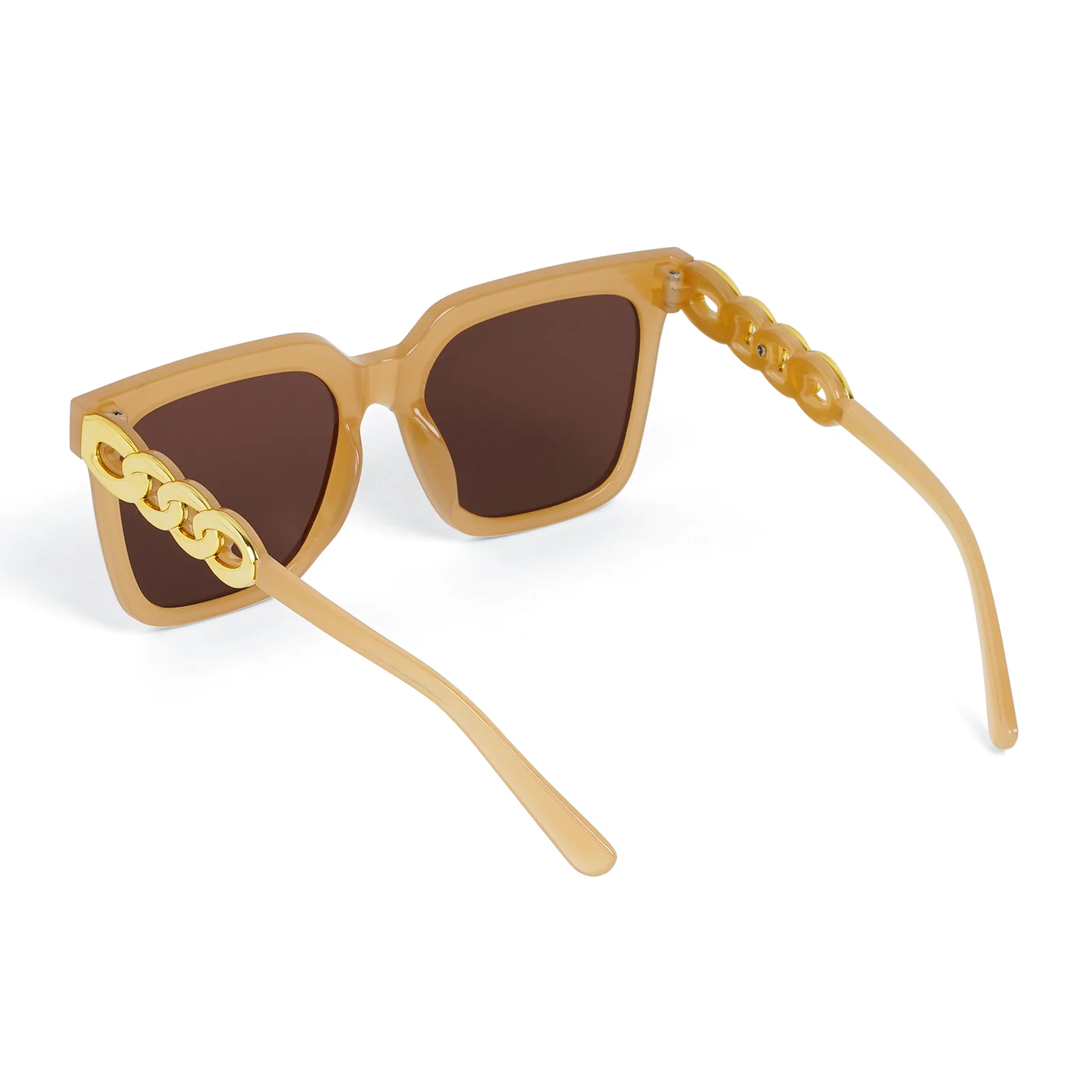 Henessy Brown Oversized Wayfarer - Image 6