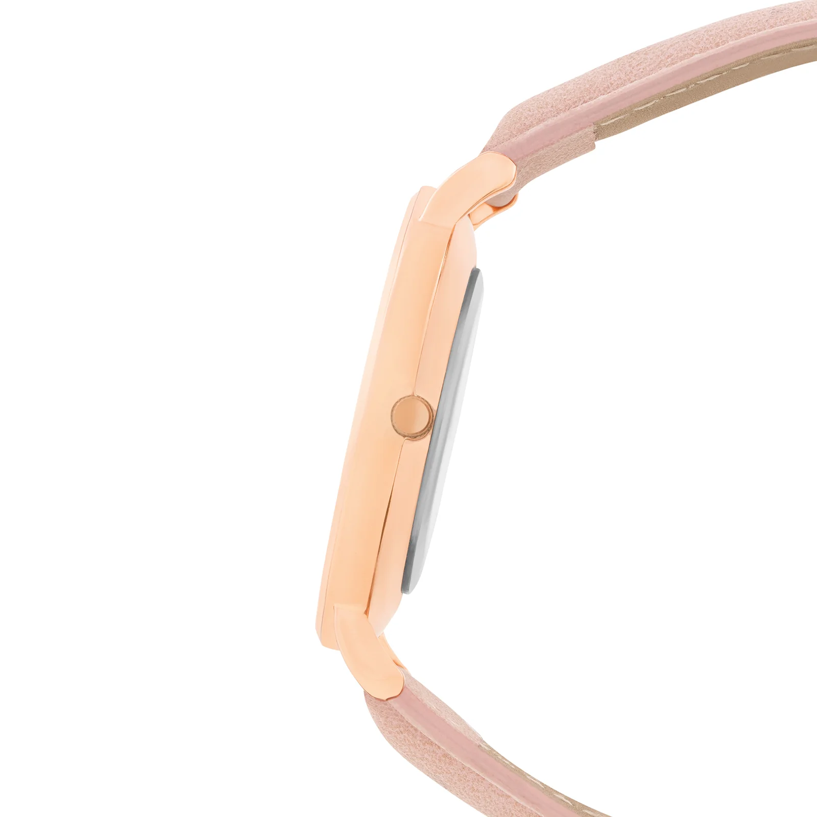 Hope Printed Large Dial Pink PU Strap Women's Watch - Image 5
