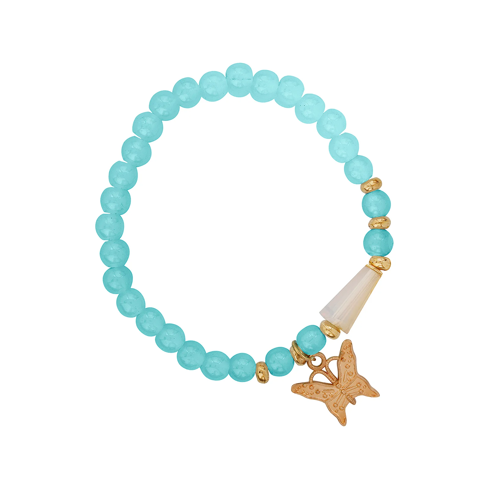 How You Get The Girl Blue Beaded Bracelet - Image 7