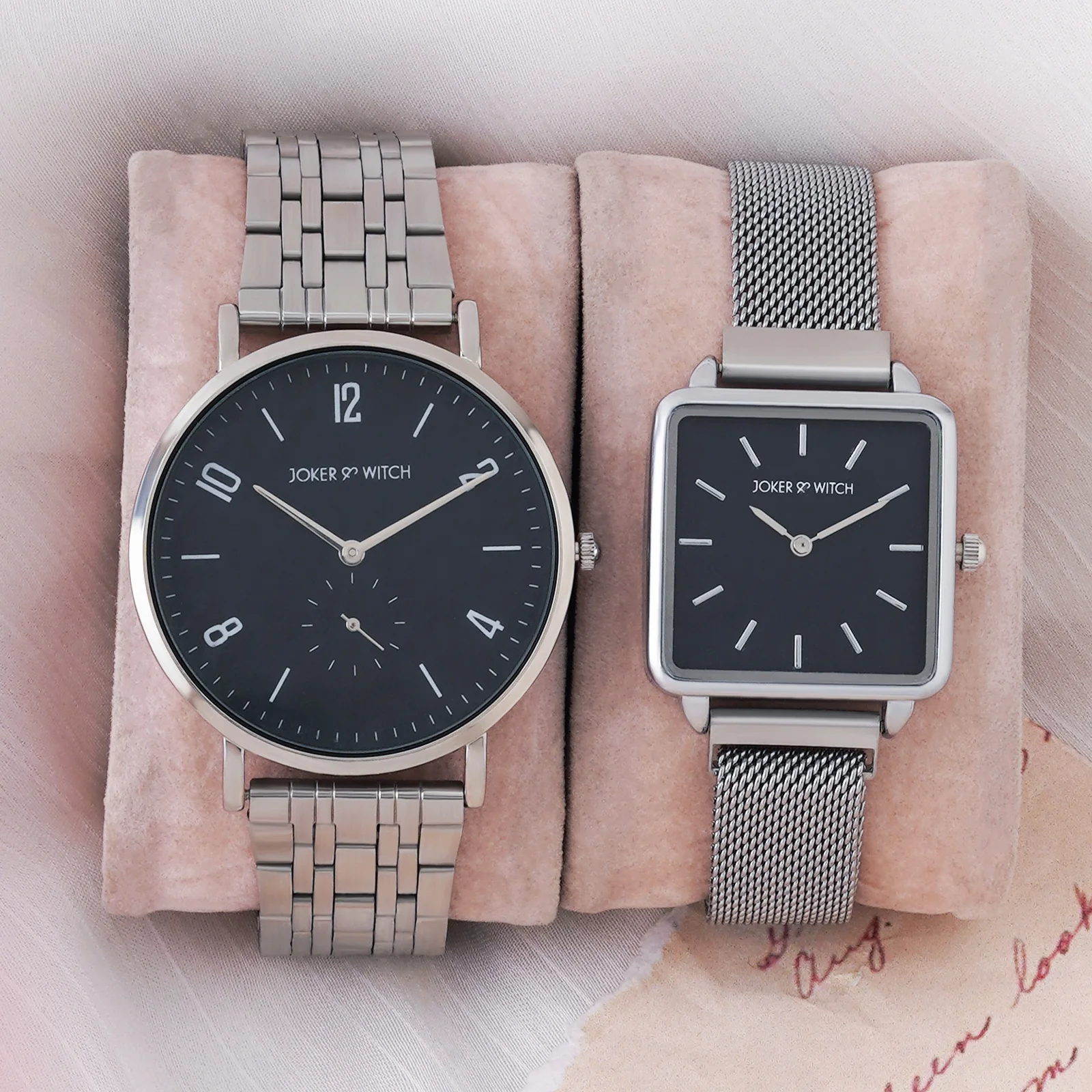 Hugs & Kisses Couple Watches - Image 2