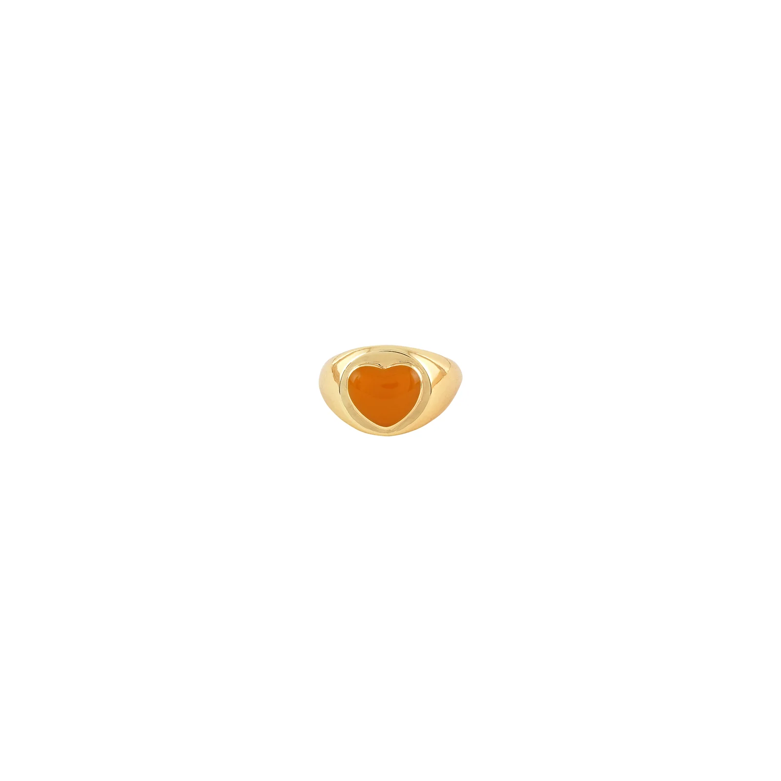 I Heart Yellow Colour Pop Ring - Image 3