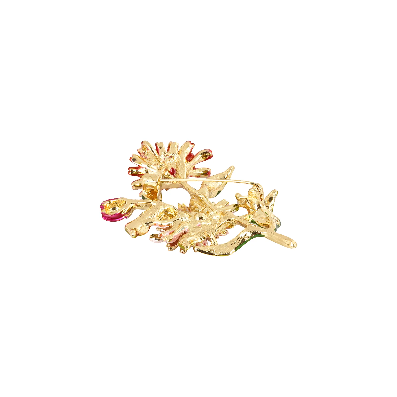 Idylla Powder Pink Floral Brooch - Image 5
