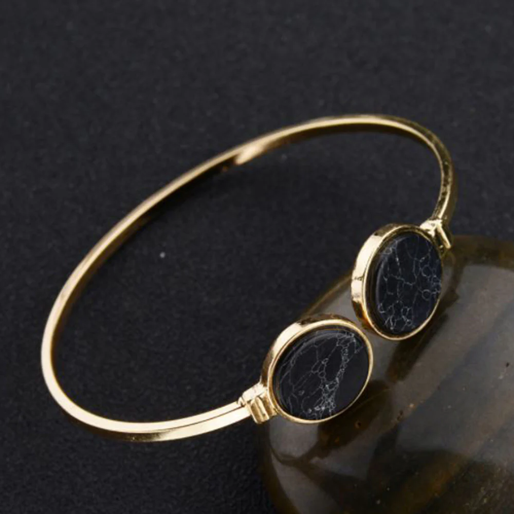 Ilsa Black Dial Watch Bracelet Stack - Image 4